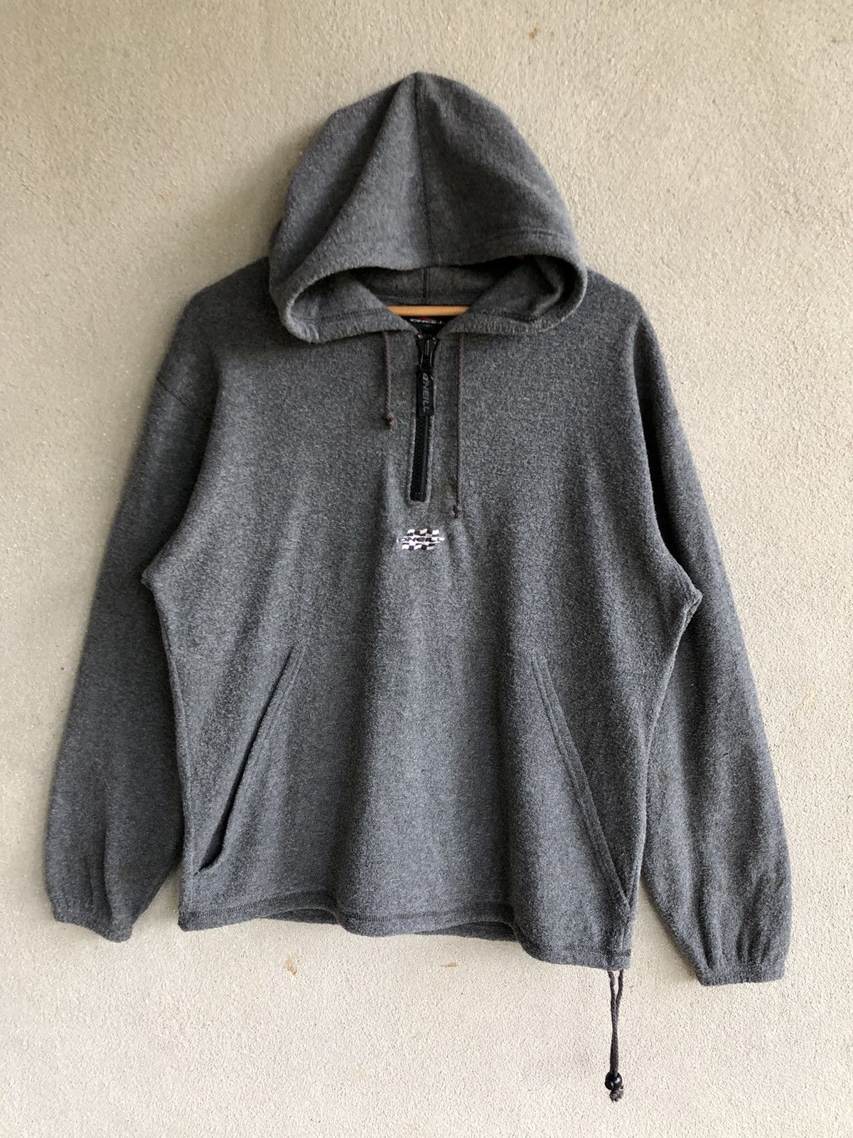 Japanese Brand × O'Neill × Vintage Vintage ONEILL embroidery small logo half zipper hoodie Size US M / EU 48-50 / 2 - 1 Thumbnail