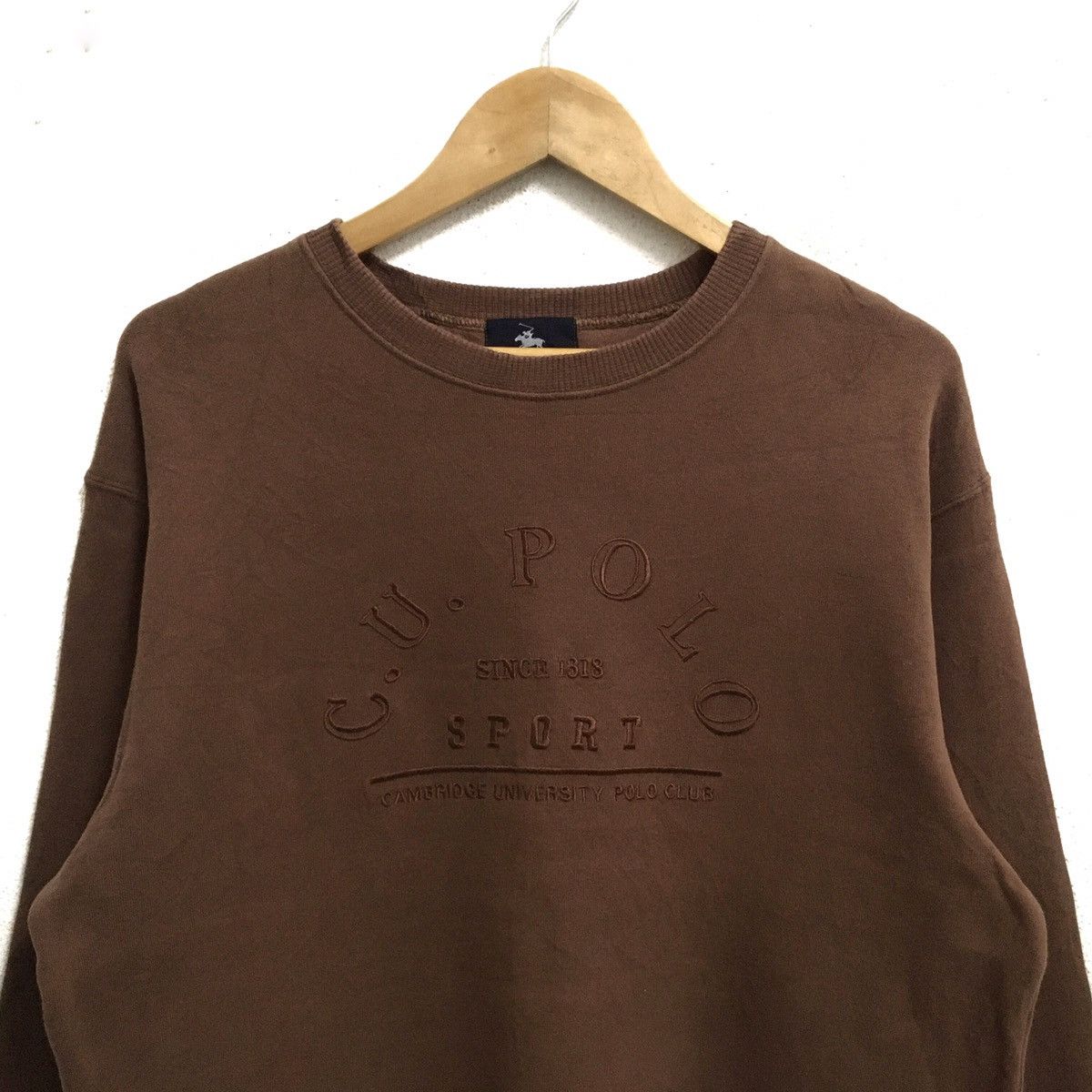 Vintage VINTAGE CAMBRIDGE UNIVERSITY POLO CLUB SWEATSHIRT Size US M / EU 48-50 / 2 - 3 Thumbnail