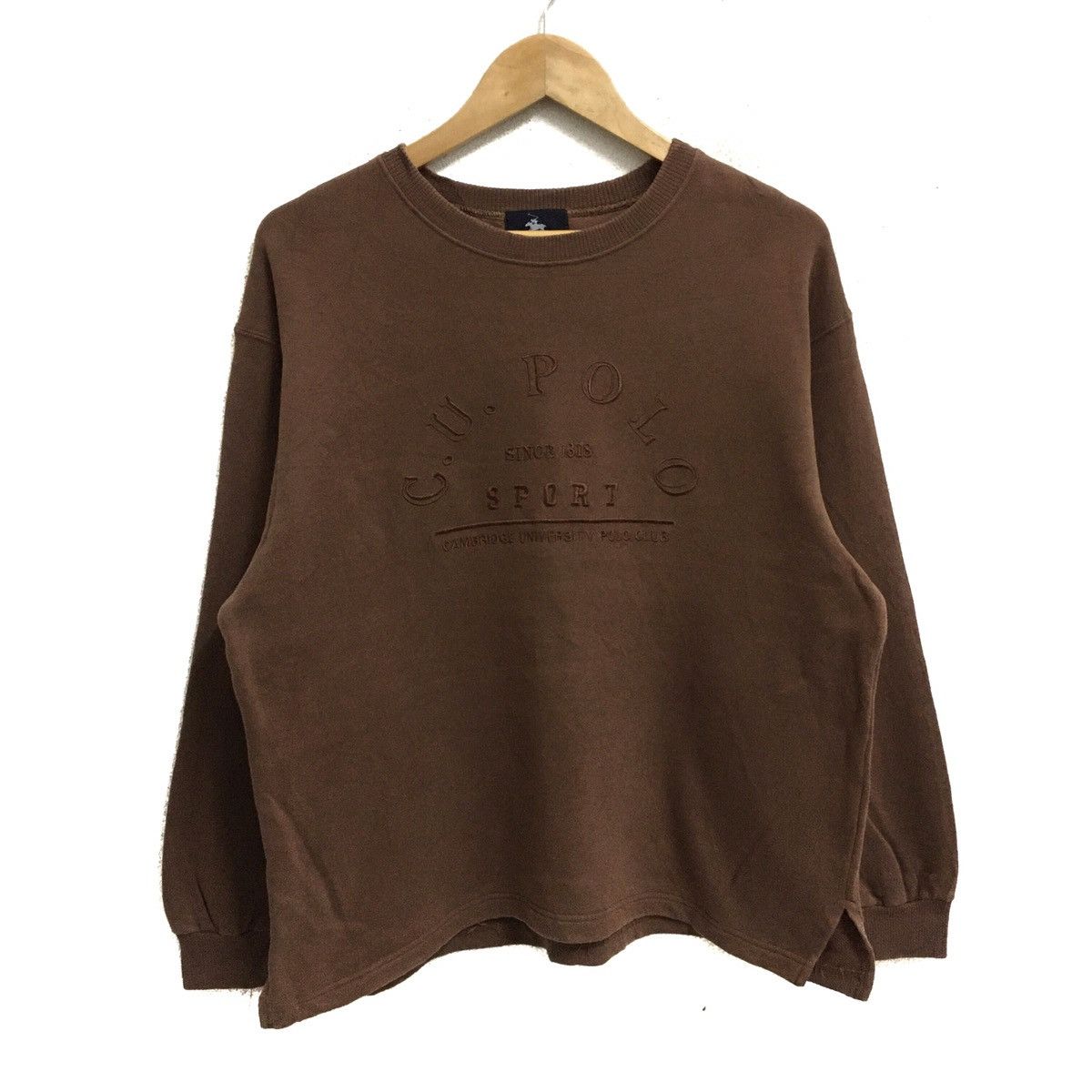 VINTAGE CAMBRIDGE UNIVERSITY POLO CLUB SWEATSHIRT