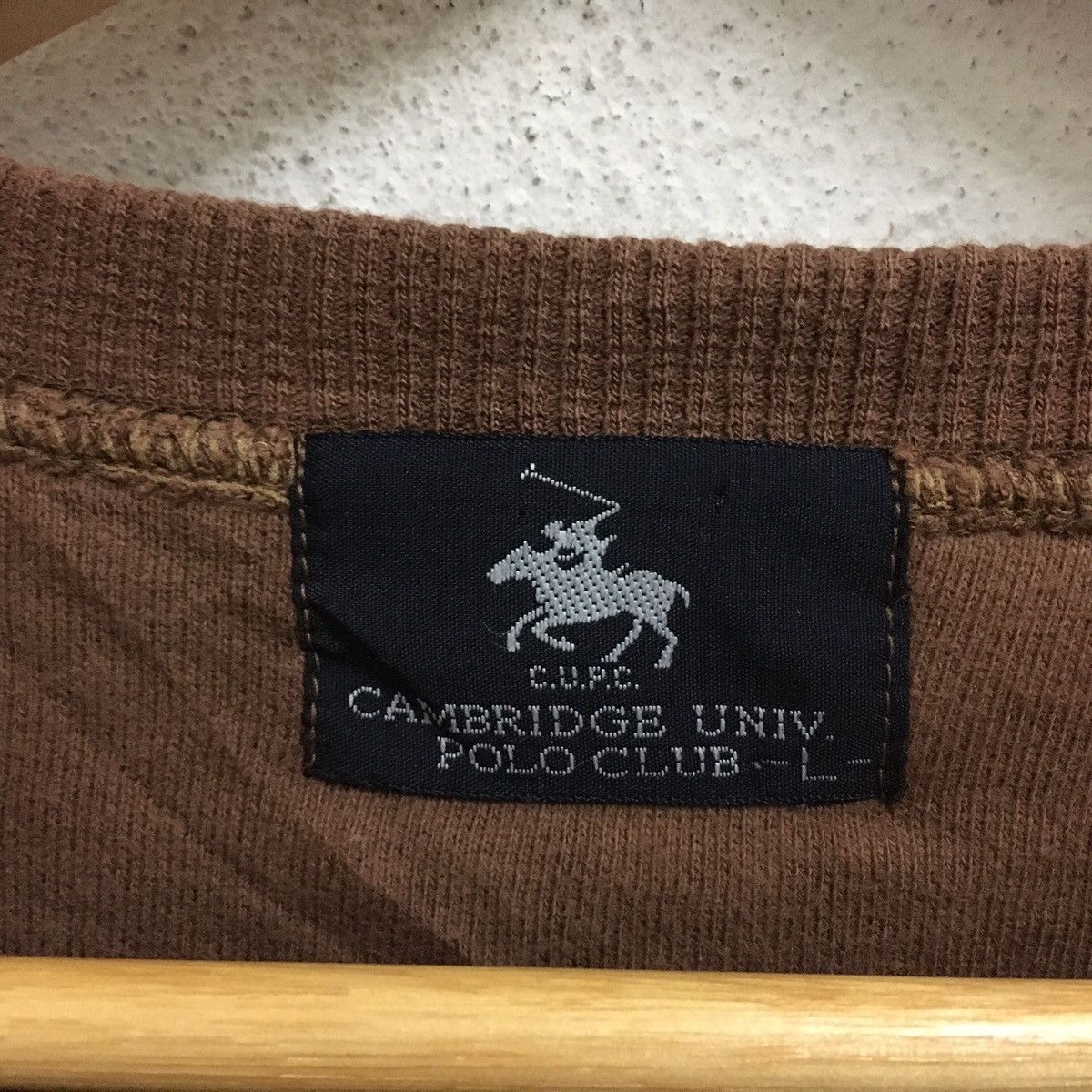 Vintage VINTAGE CAMBRIDGE UNIVERSITY POLO CLUB SWEATSHIRT Size US M / EU 48-50 / 2 - 4 Thumbnail