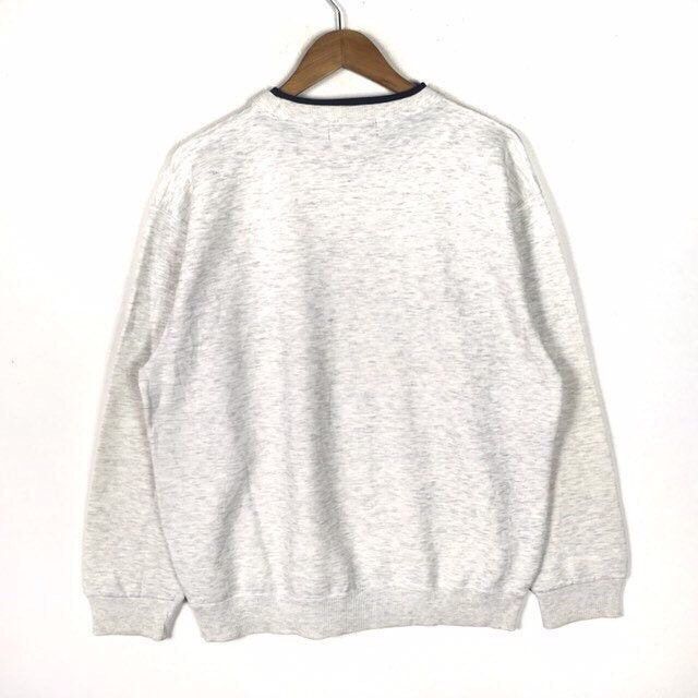 Converse × Vintage Vintage CONVERSE JACK PURCELL Big Logo Sweatshirt Pullover Size US L / EU 52-54 / 3 - 2 Thumbnail