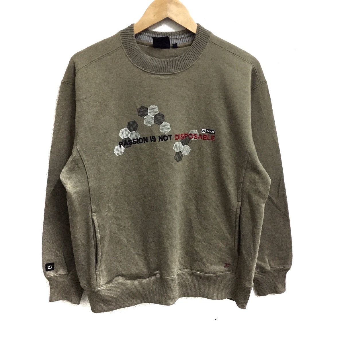 Vintage × Zippo VINTAGE ZIPPO AMERICA LIGHTER BRAND EMBROIDERY SWEATSHIRT Size US M / EU 48-50 / 2 - 1 Thumbnail