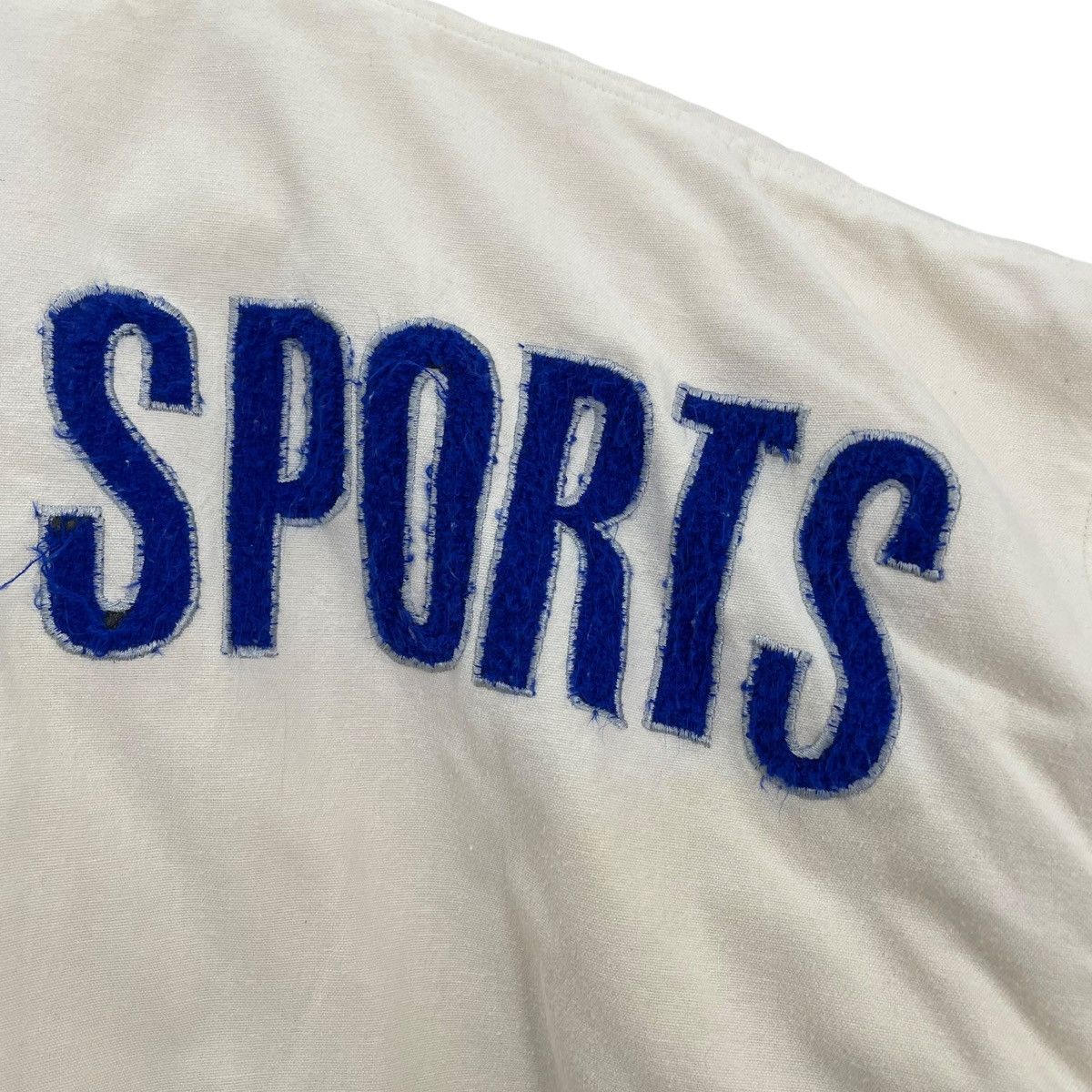 Japanese Brand × Kansai Yamamoto 90s Kansai Sports Big Logo Embroidered Zipper Jacket Size L Size US L / EU 52-54 / 3 - 7 Thumbnail