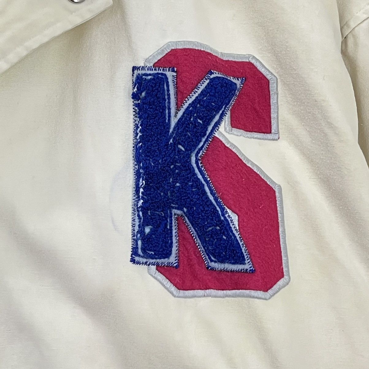 Japanese Brand × Kansai Yamamoto 90s Kansai Sports Big Logo Embroidered Zipper Jacket Size L Size US L / EU 52-54 / 3 - 12 Thumbnail