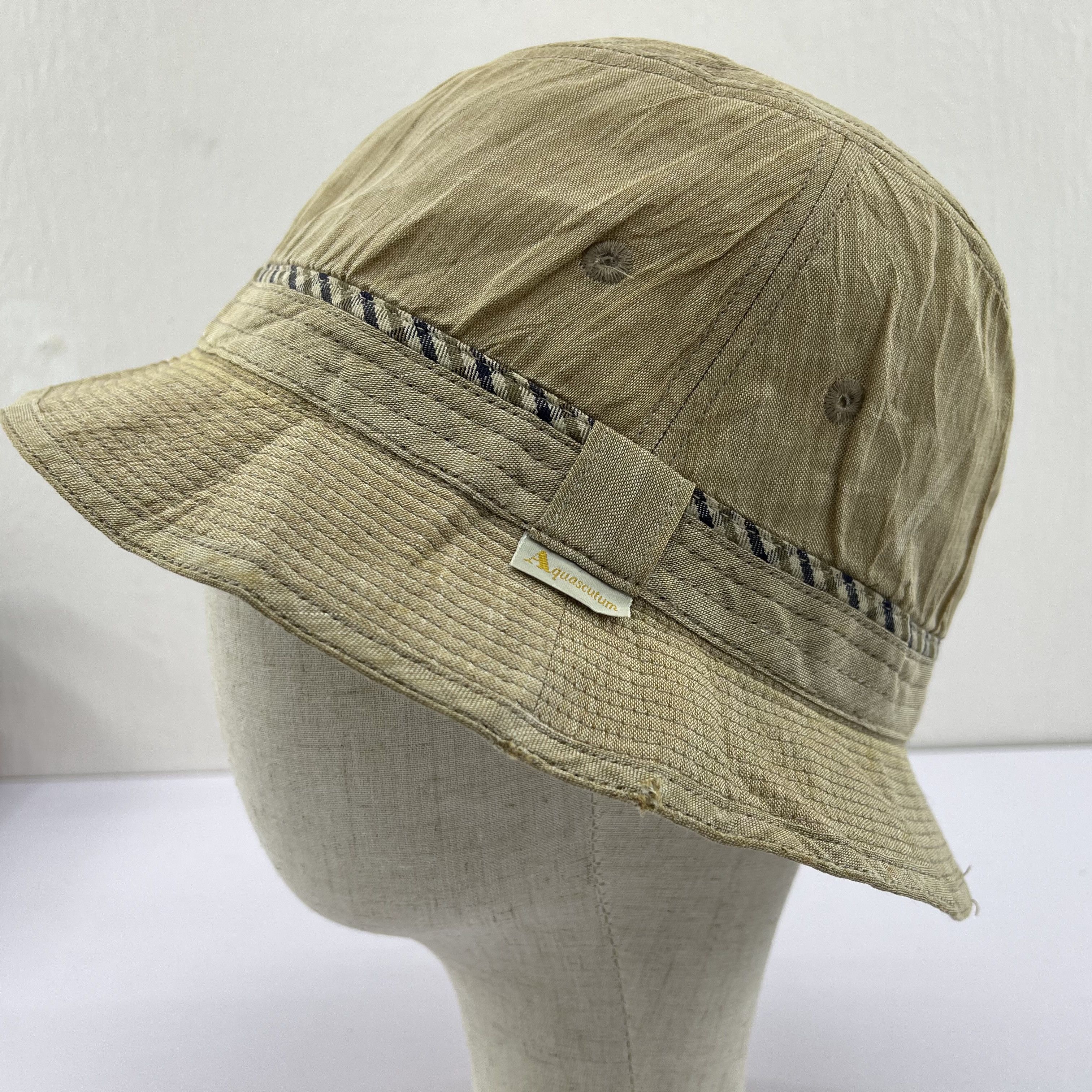 Aquascutum Aquascutum Bucket Hats - BH1023 Size ONE SIZE - 3 Thumbnail