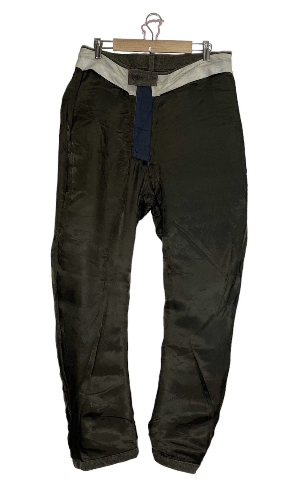 Julius Vintage JULIUS 2003 A/W COLLECTION CURVED Pants Wool Size US 32 / EU 48 - 10 Thumbnail