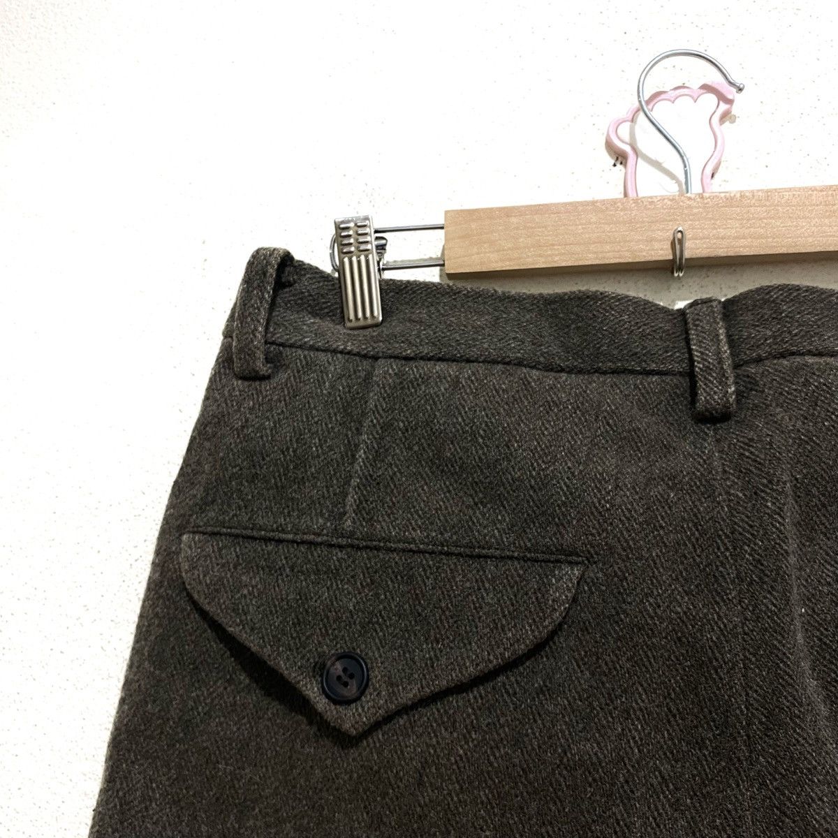 Julius Vintage JULIUS 2003 A/W COLLECTION CURVED Pants Wool Size US 32 / EU 48 - 6 Thumbnail