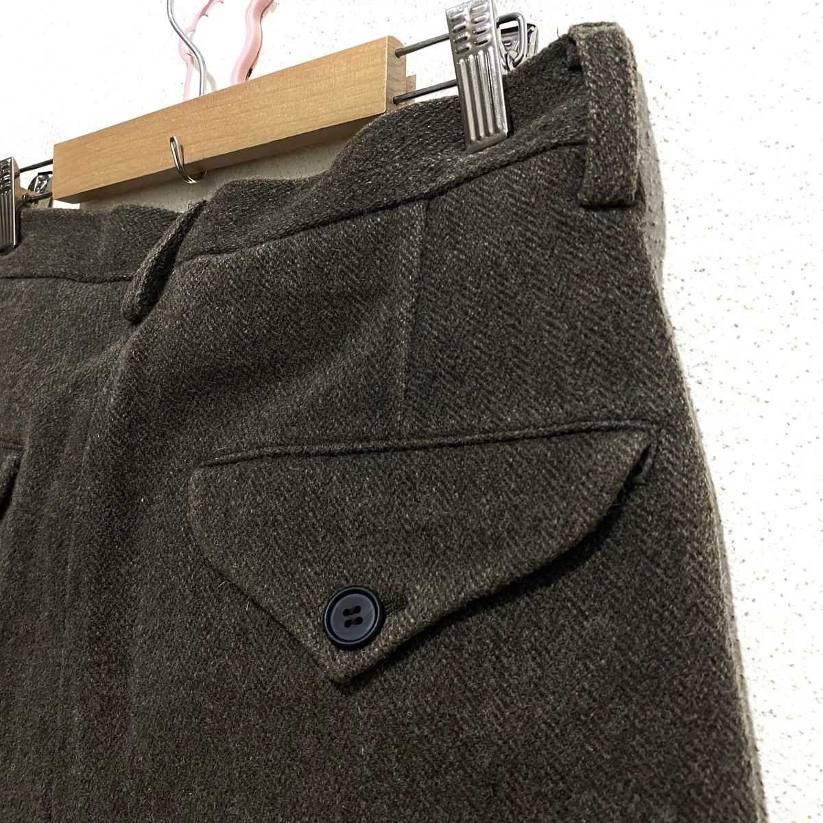 Julius Vintage JULIUS 2003 A/W COLLECTION CURVED Pants Wool Size US 32 / EU 48 - 8 Thumbnail