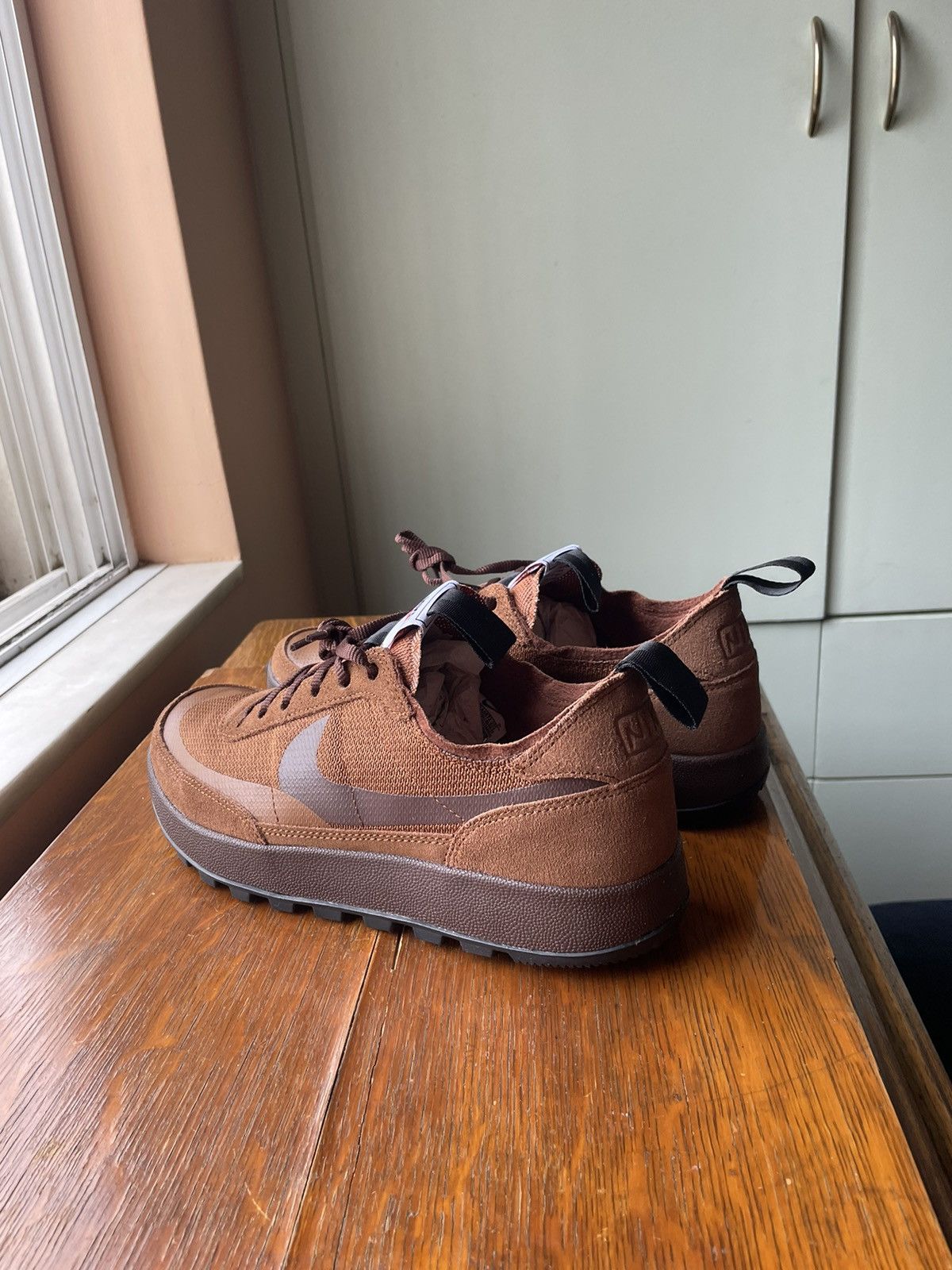 Nike × Tom Sachs Nike by Tom Sachs General Purpose shoe Nikecraft Size US 9 / EU 42 - 3 Thumbnail