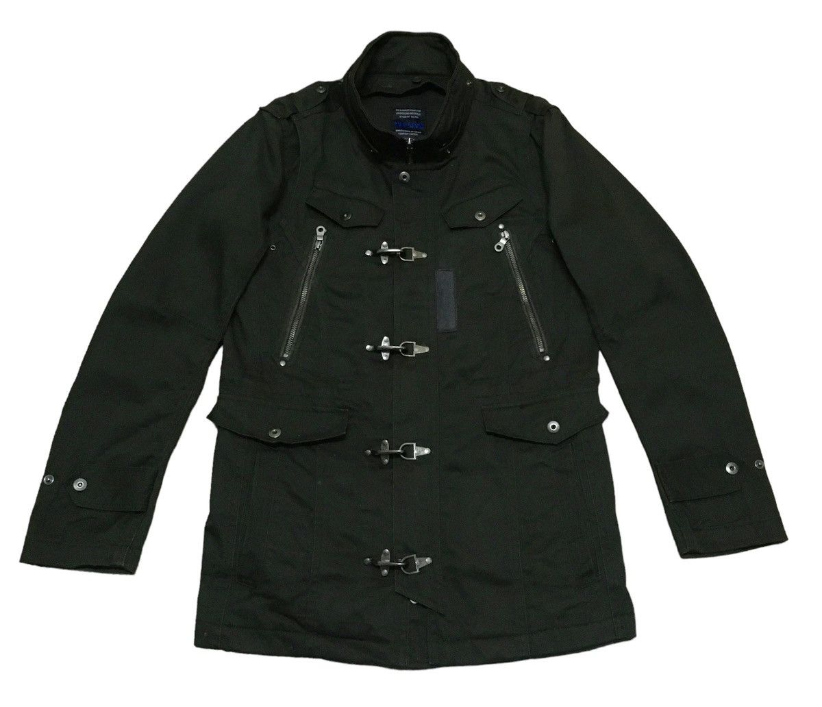 Veey Rare Vintage Brand Nicole Club Tactical Jacket 1990s