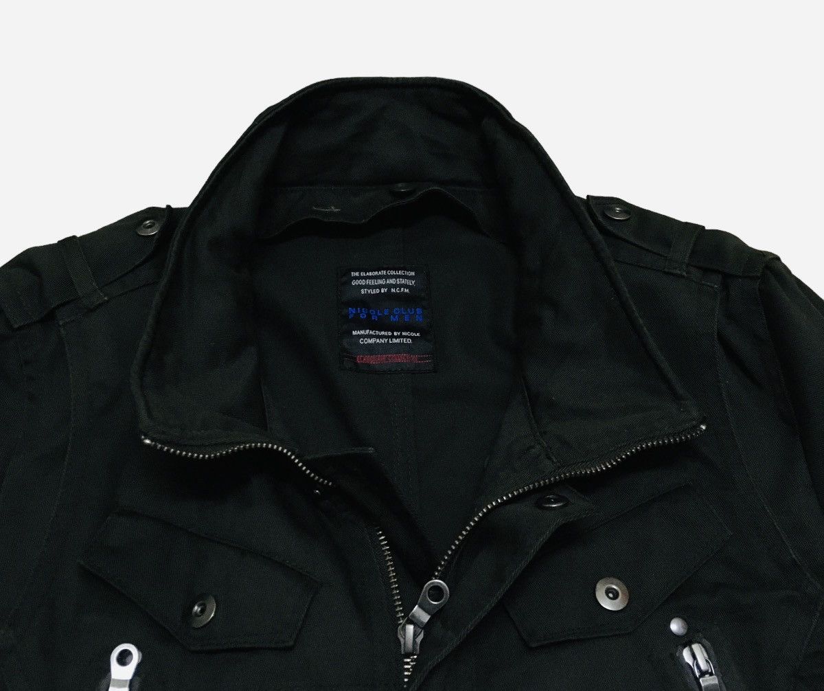 14th Addiction Veey Rare Vintage Brand Nicole Club Tactical Jacket 1990s Size US M / EU 48-50 / 2 - 8 Thumbnail