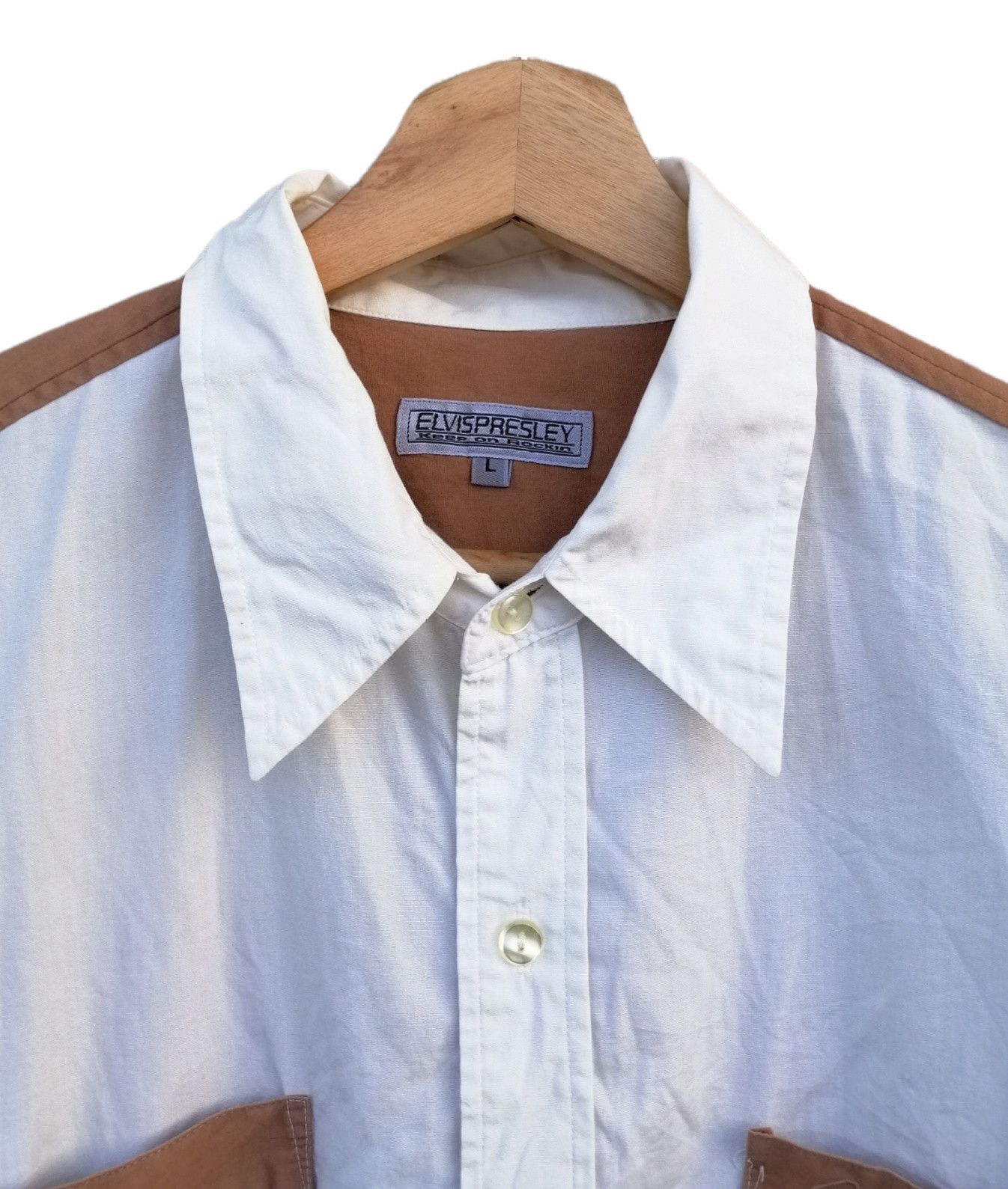 Retrofit Vintage ELVIS PRESLEY Keep On Rockin Shirts Button Up Size US S / EU 44-46 / 1 - 4 Thumbnail