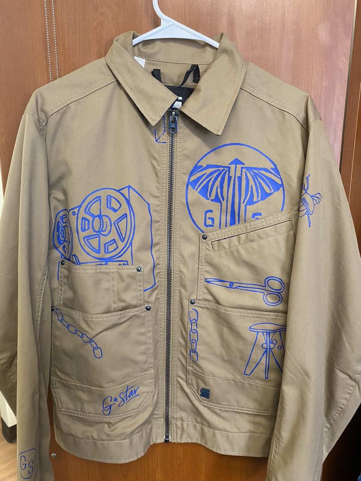 G-Star Rare! Last Drop G-Star Raw E Trucker Jacket Size US S / EU 44-46 / 1 - 4 Thumbnail