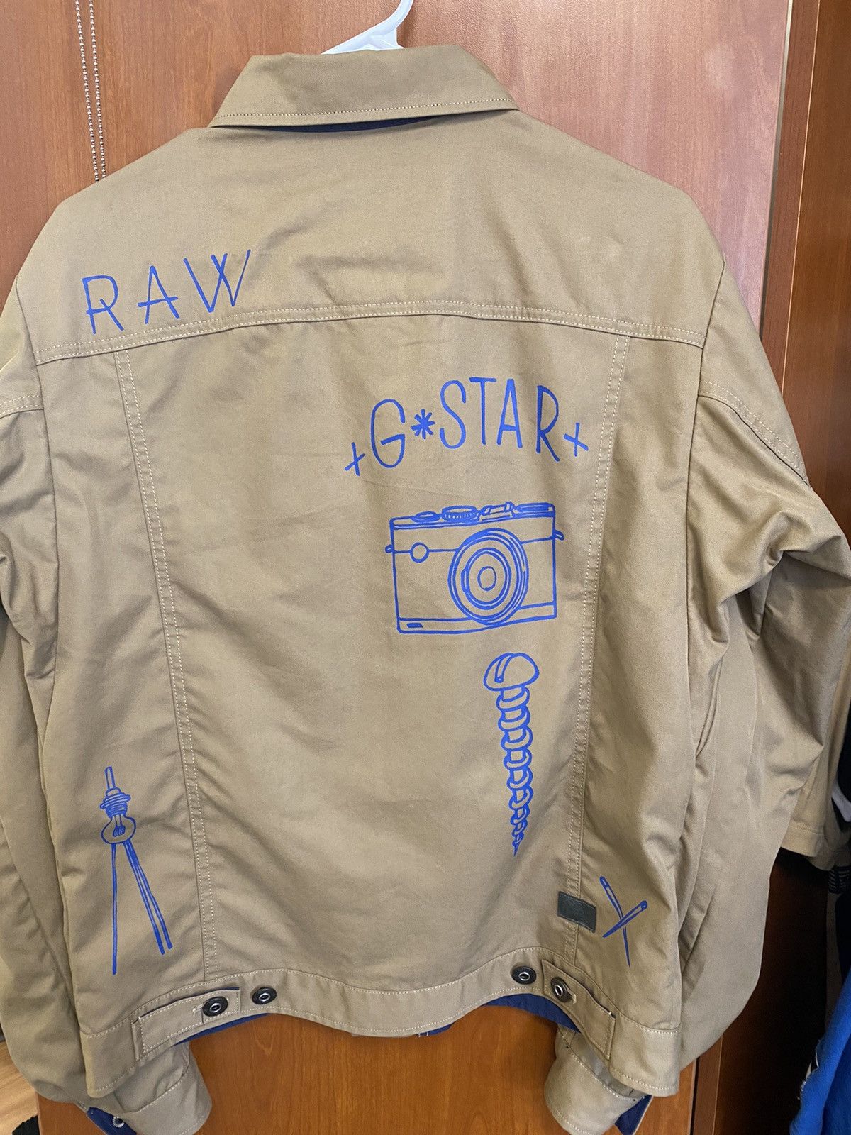 G-Star Rare! Last Drop G-Star Raw E Trucker Jacket Size US S / EU 44-46 / 1 - 8 Thumbnail