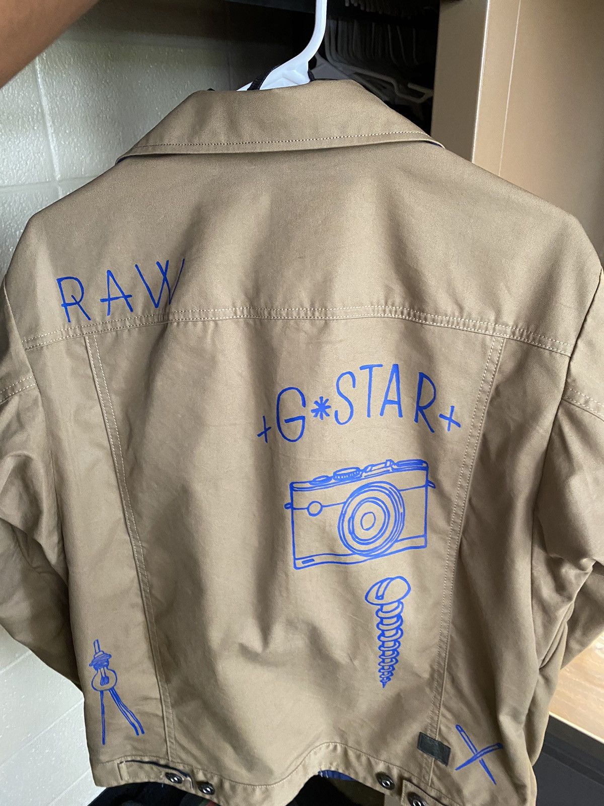 G-Star Rare! Last Drop G-Star Raw E Trucker Jacket Size US S / EU 44-46 / 1 - 7 Thumbnail