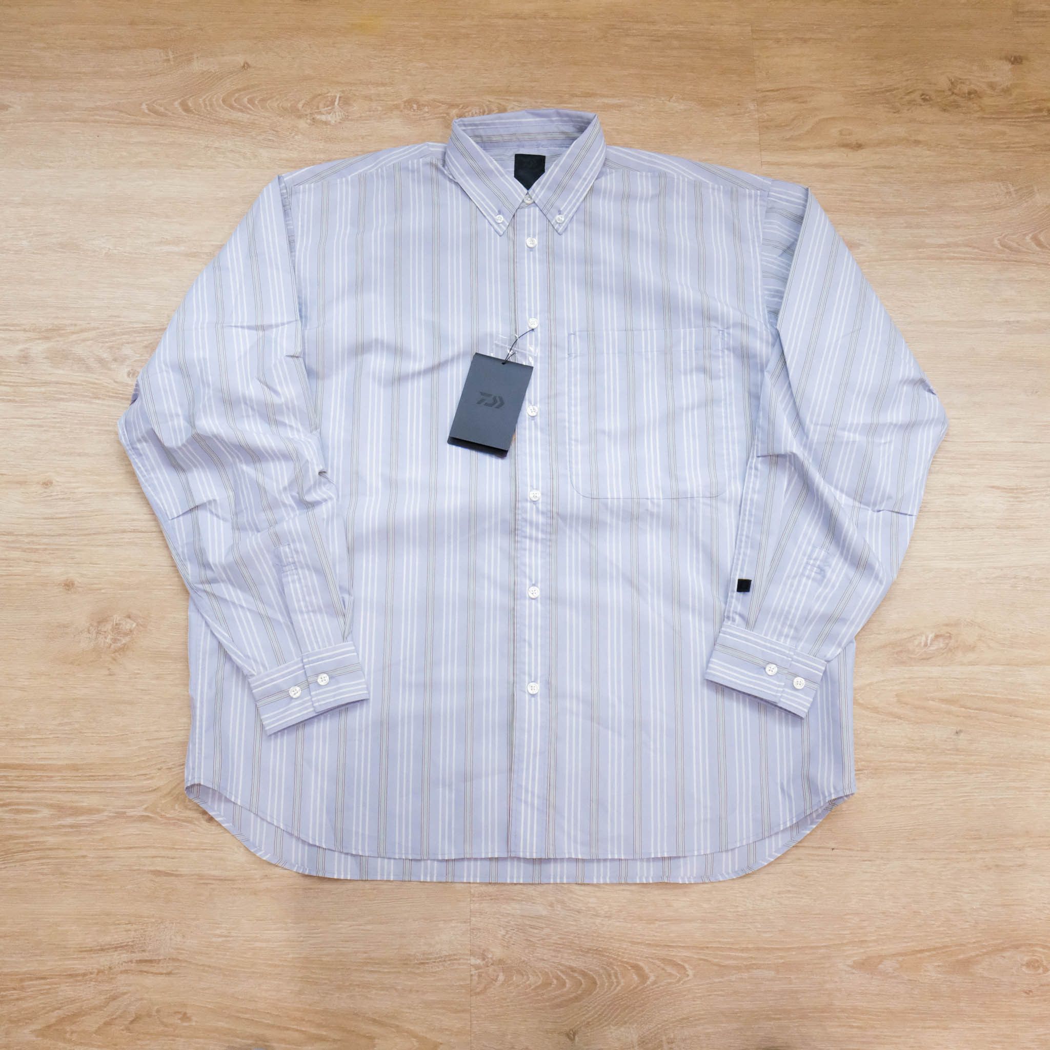 Daiwa Pier39 【DAIWA PIER39 / TECH WORK SHIRT BLUE STRIPE / SIZE M】 | Grailed