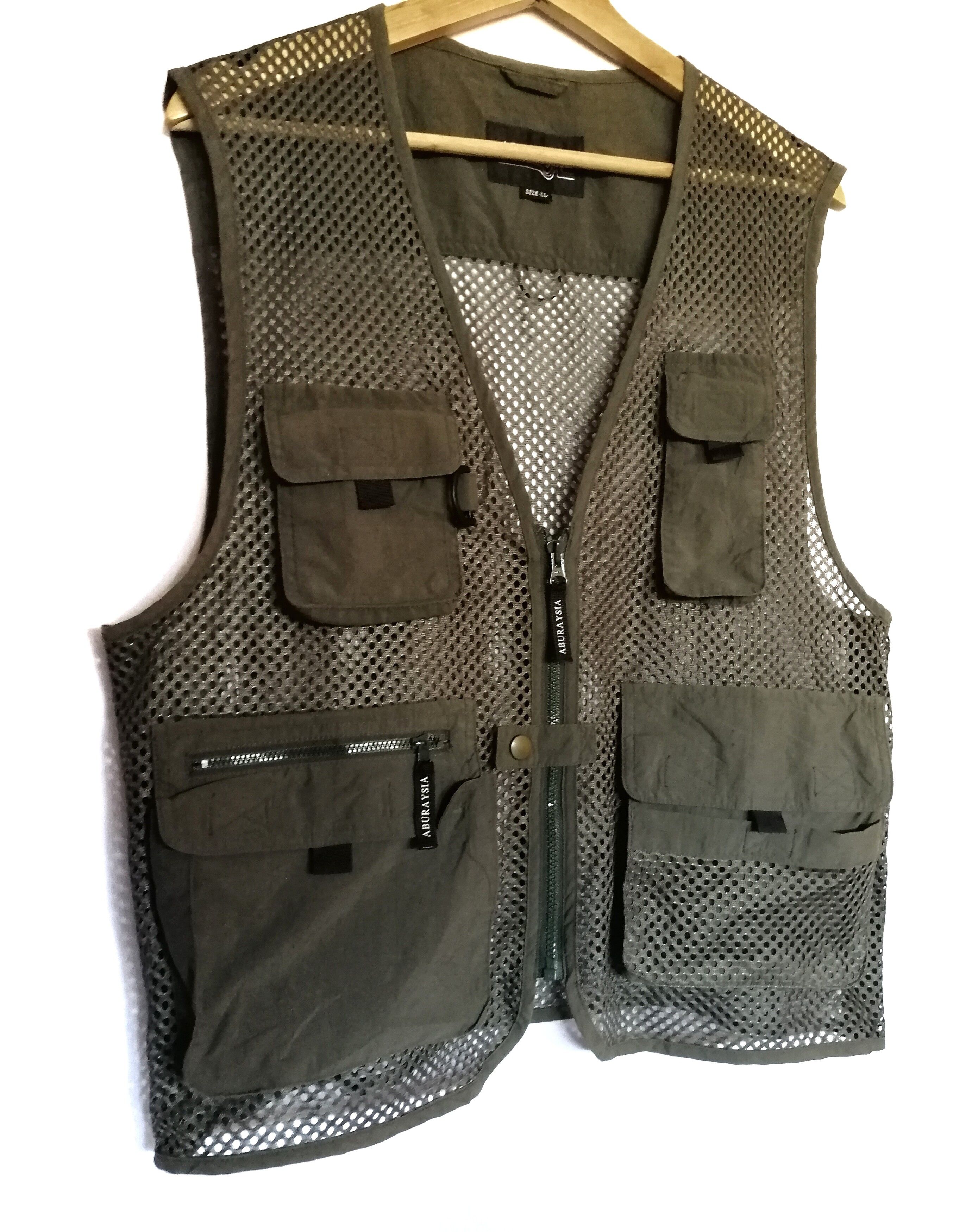 Vintage Vintage Aburaysia Tactical Vest Jacket Size US M / EU 48-50 / 2 - 3 Thumbnail