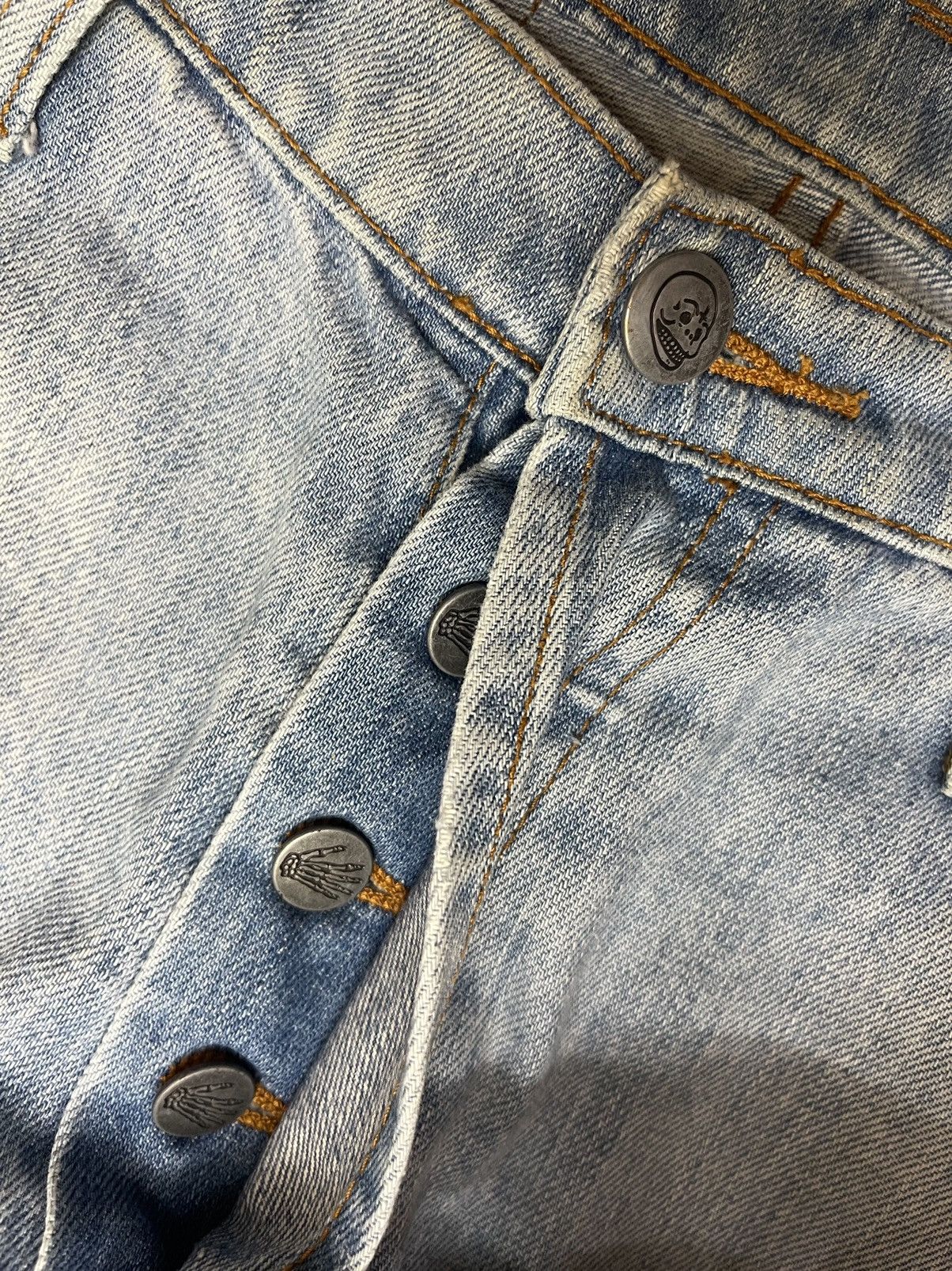 Cheap Monday Cheap Monday Over Min Doda Kropp Distressed design denim Size US 33 - 8 Thumbnail