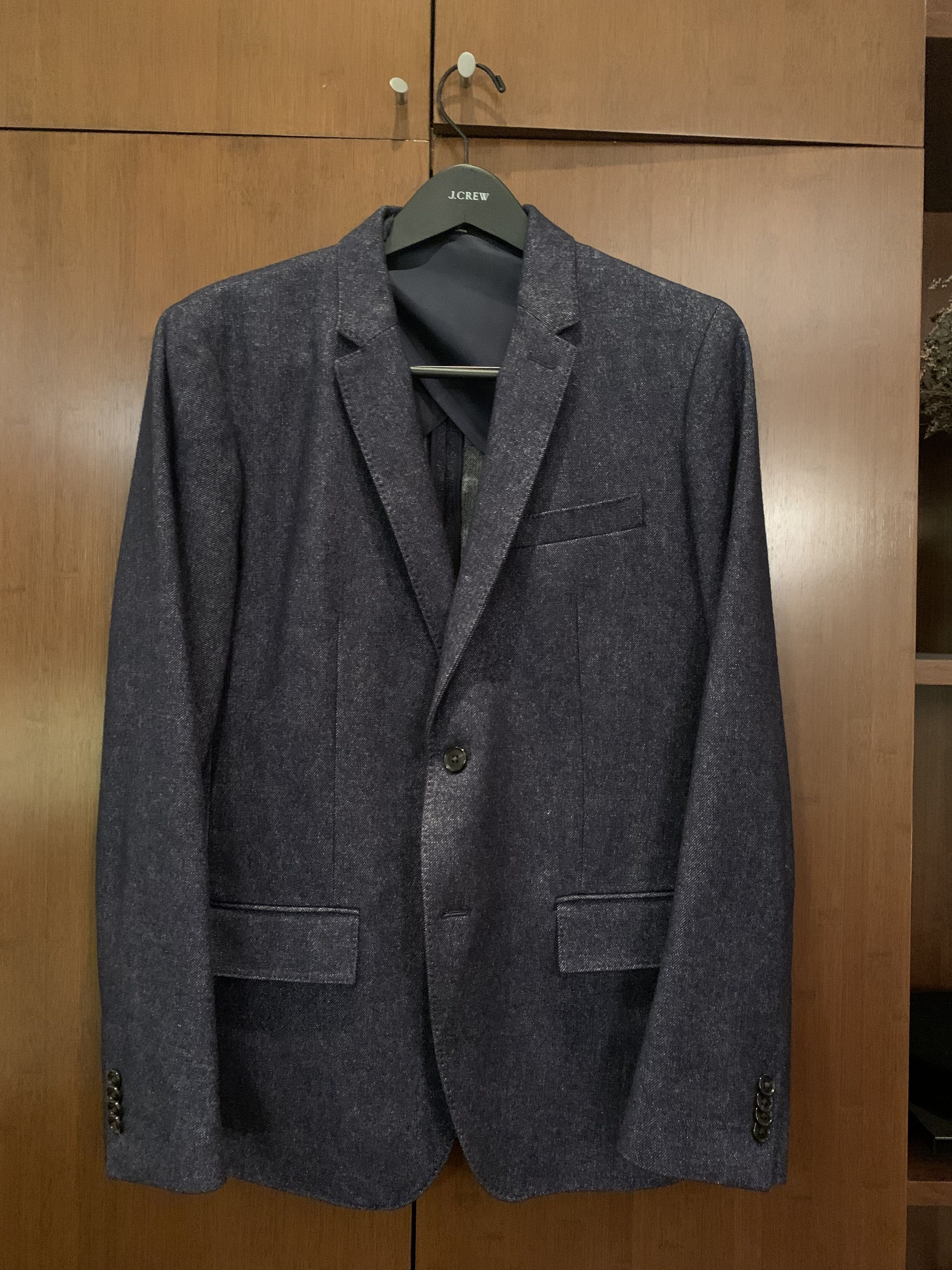 Club Monaco Grant Fit Navy Wool Blazer Size 40R - 1 Thumbnail