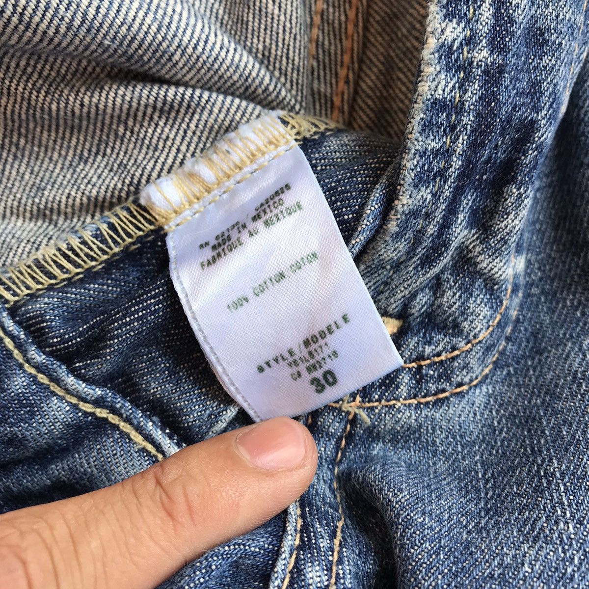 Guess Vintage Y2K Guess Jeans Flared Multy Pocket Cargo Pants Size US 30 / EU 46 - 6 Thumbnail