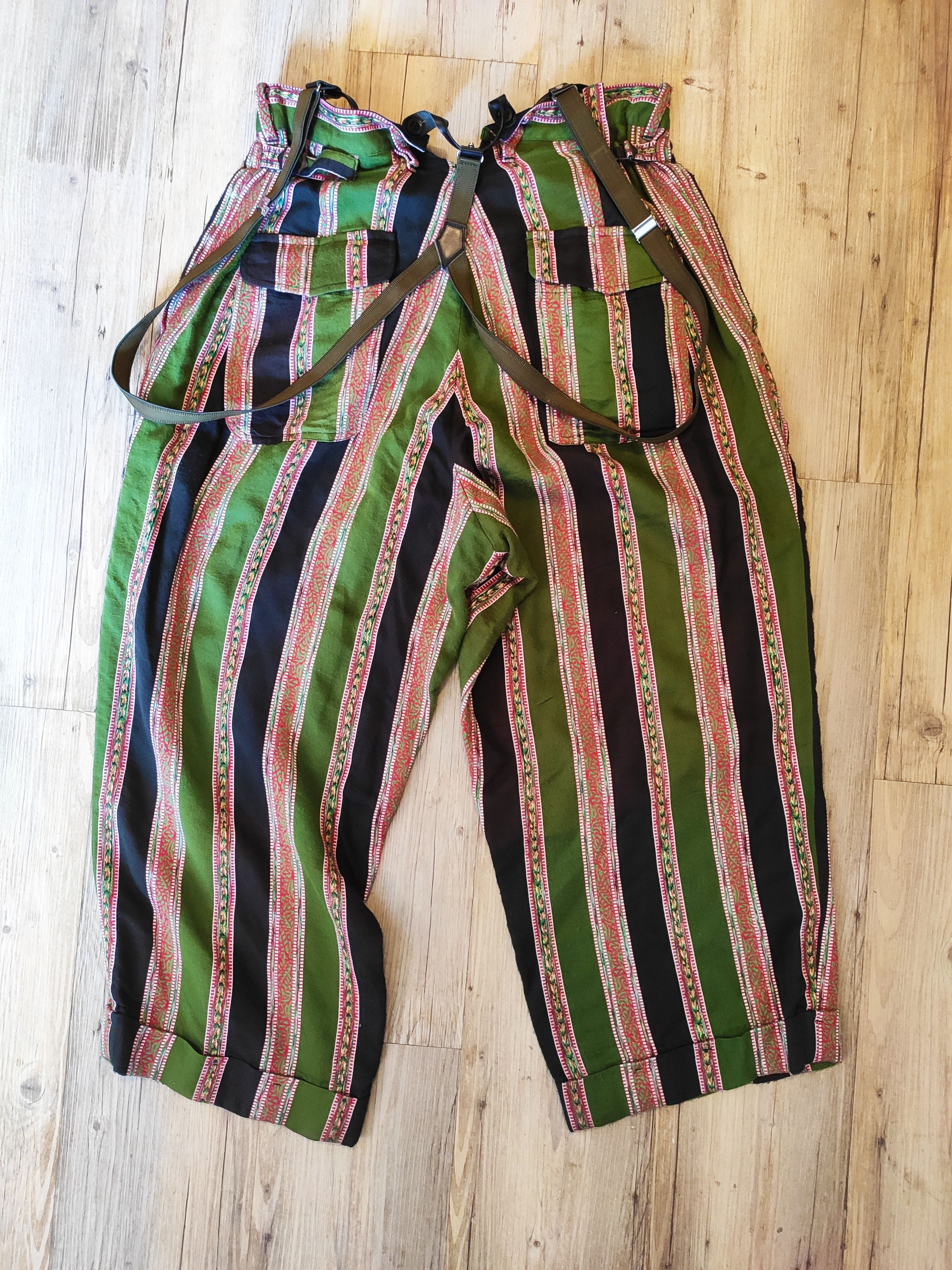 Yohji Yamamoto GRAIL! Y's suspender pants.Like Uma Wang or Ziggy Chen Size 32" / US 10 / IT 46 - 2 Thumbnail
