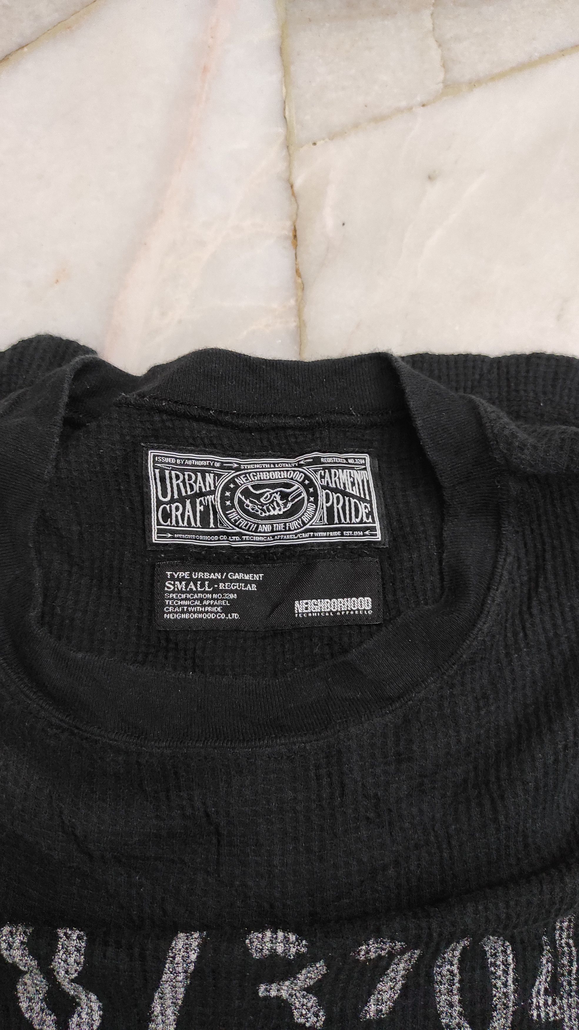 Neighborhood Archive 148/2304 NEIGHBORHOOD waffle classic crew LS shirt Size US S / EU 44-46 / 1 - 4 Thumbnail