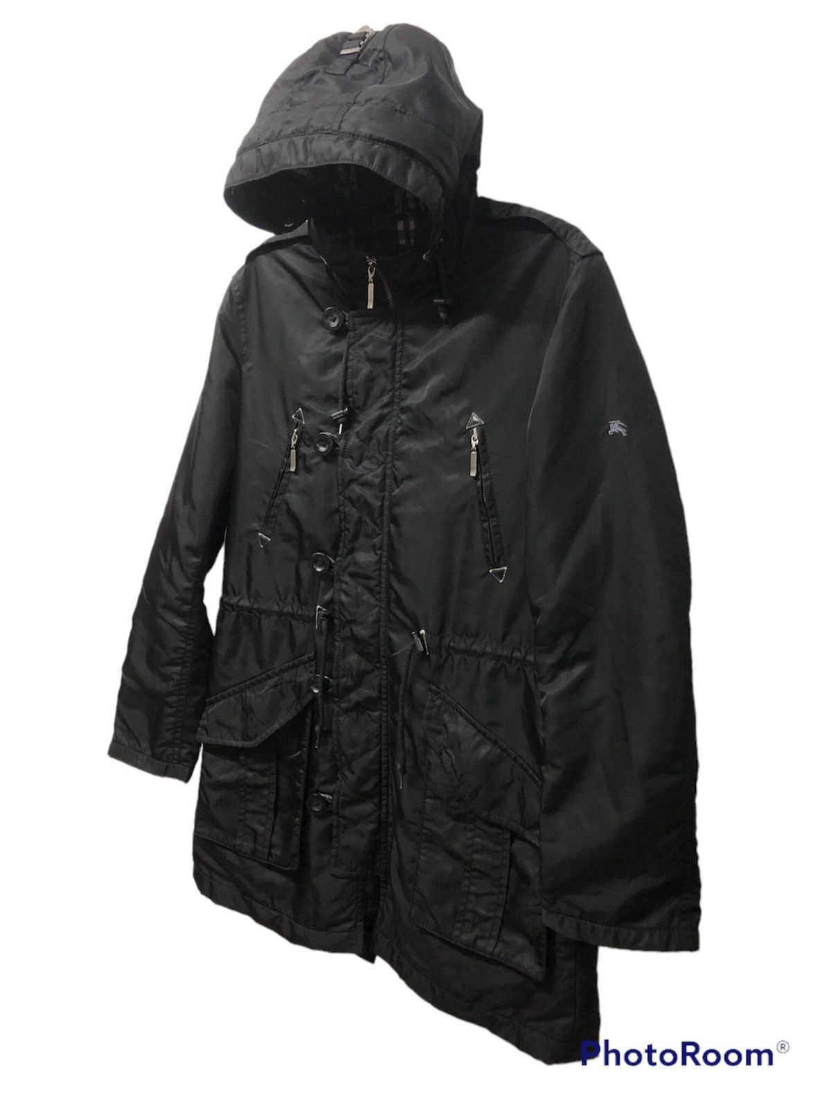 Burberry RARE!! BURBERRY BLACK LABEL NOVA CHECK PARKA LONG JACKET Size US M / EU 48-50 / 2 - 7 Thumbnail