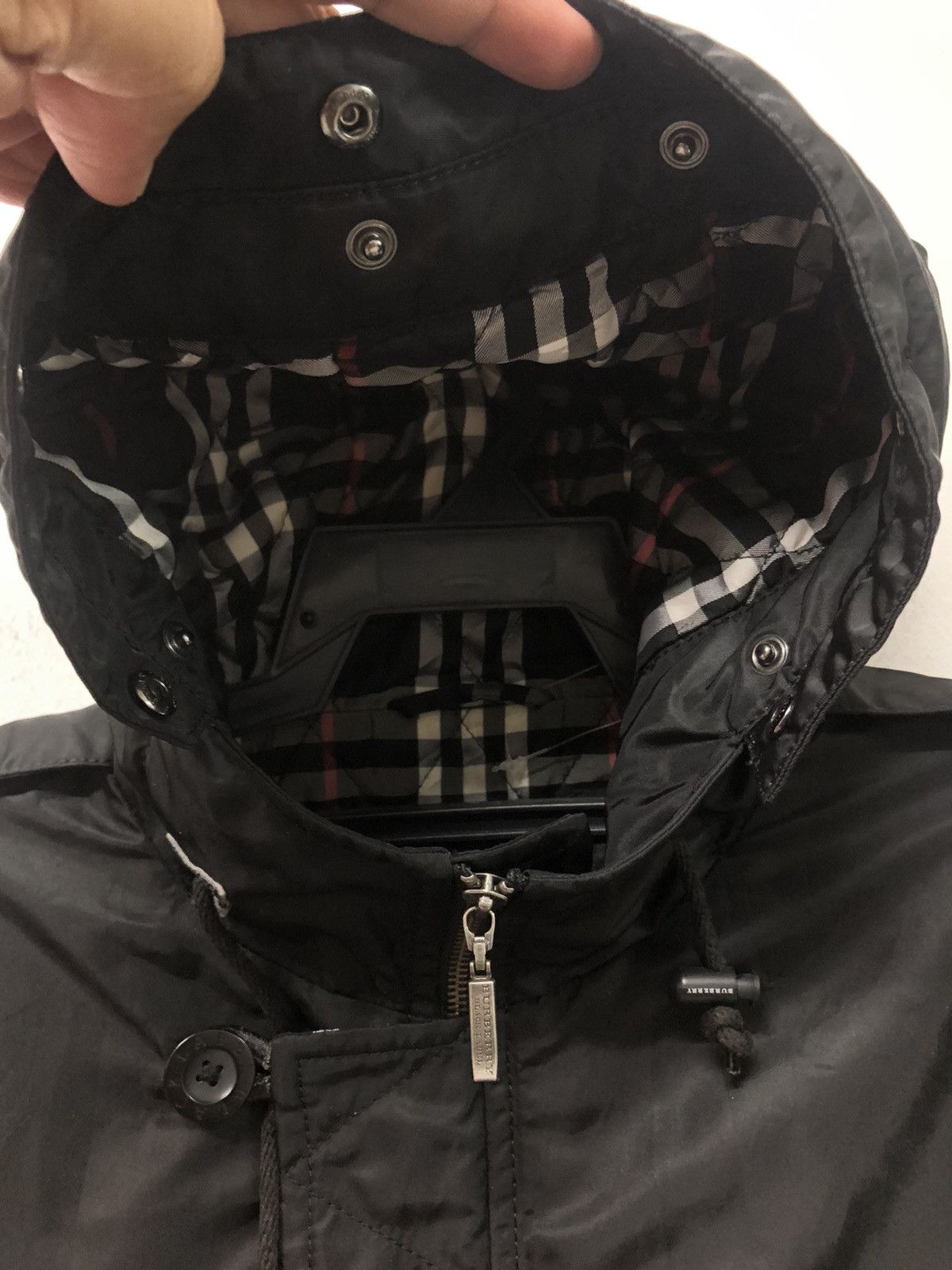 Burberry RARE!! BURBERRY BLACK LABEL NOVA CHECK PARKA LONG JACKET Size US M / EU 48-50 / 2 - 12 Thumbnail