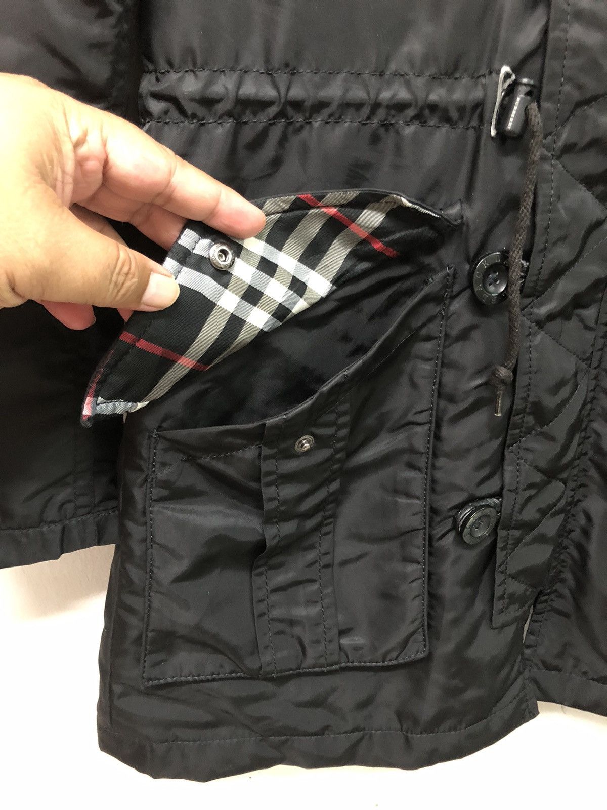 Burberry RARE!! BURBERRY BLACK LABEL NOVA CHECK PARKA LONG JACKET Size US M / EU 48-50 / 2 - 14 Thumbnail