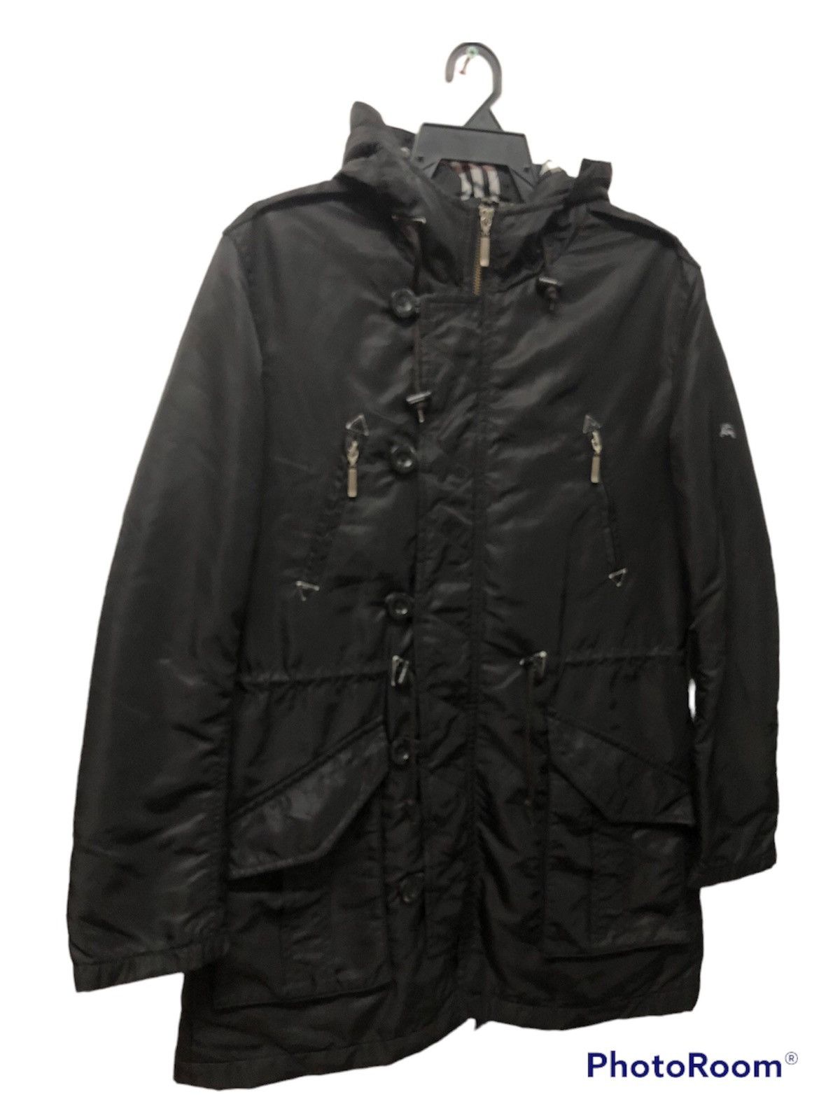 Burberry RARE!! BURBERRY BLACK LABEL NOVA CHECK PARKA LONG JACKET Size US M / EU 48-50 / 2 - 5 Thumbnail