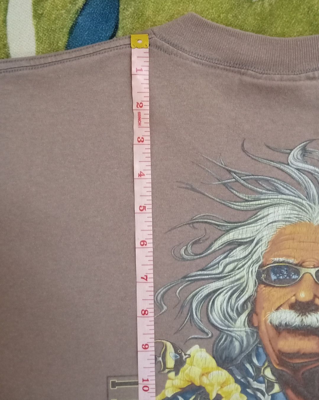 Vintage Vintage 90s Rietveld : Imagination Albert Einstein T-shirt Size US L / EU 52-54 / 3 - 11 Thumbnail