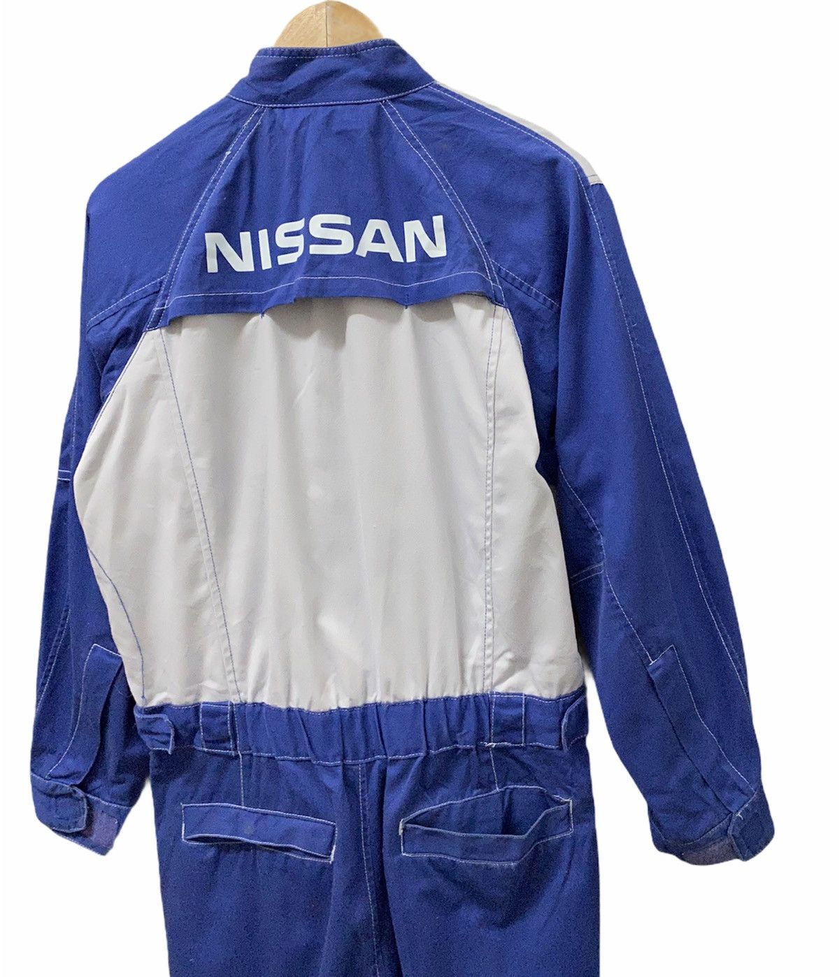 Nissan NISSAN VINTAGE RACING STAFF JUMPSUIT COVERALLS Size US 36 / EU 52 - 13 Thumbnail
