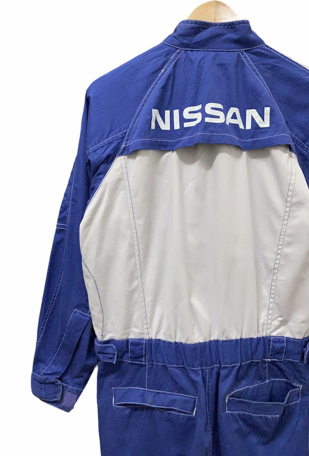 Nissan NISSAN VINTAGE RACING STAFF JUMPSUIT COVERALLS Size US 36 / EU 52 - 14 Thumbnail