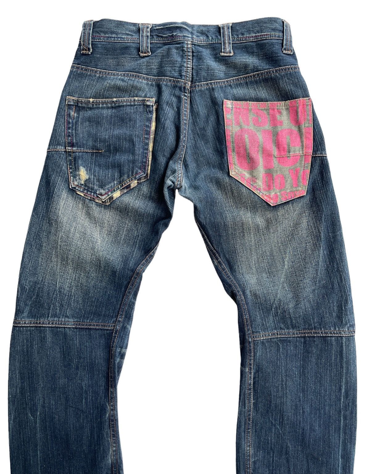 Japanese Brand Dominate Double Waist streetwear Jeans Size US 32 / EU 48 - 6 Thumbnail