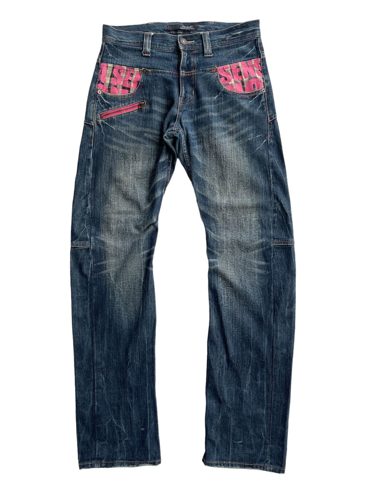 Japanese Brand Dominate Double Waist streetwear Jeans Size US 32 / EU 48 - 3 Thumbnail
