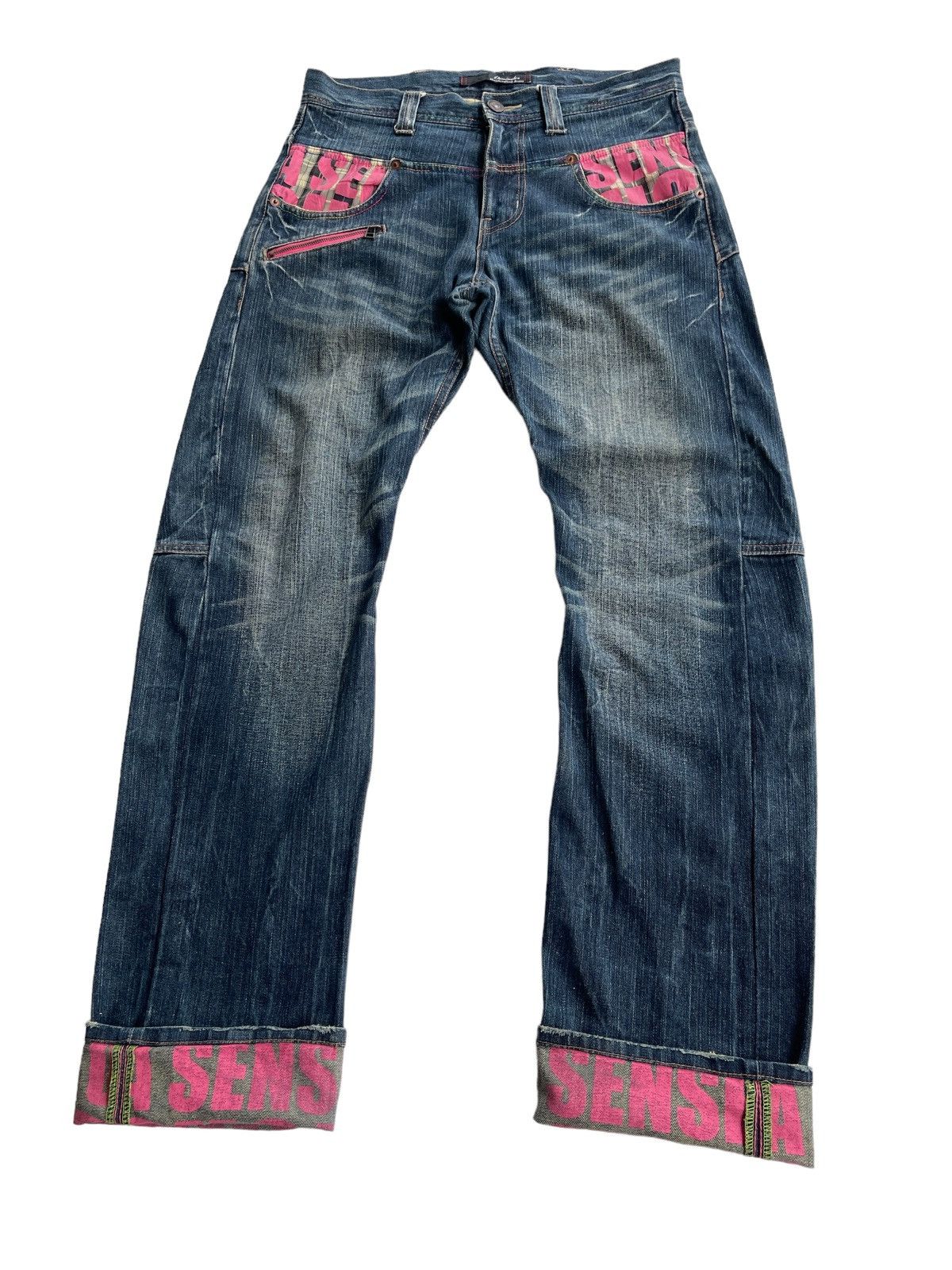 Japanese Brand Dominate Double Waist streetwear Jeans Size US 32 / EU 48 - 9 Thumbnail