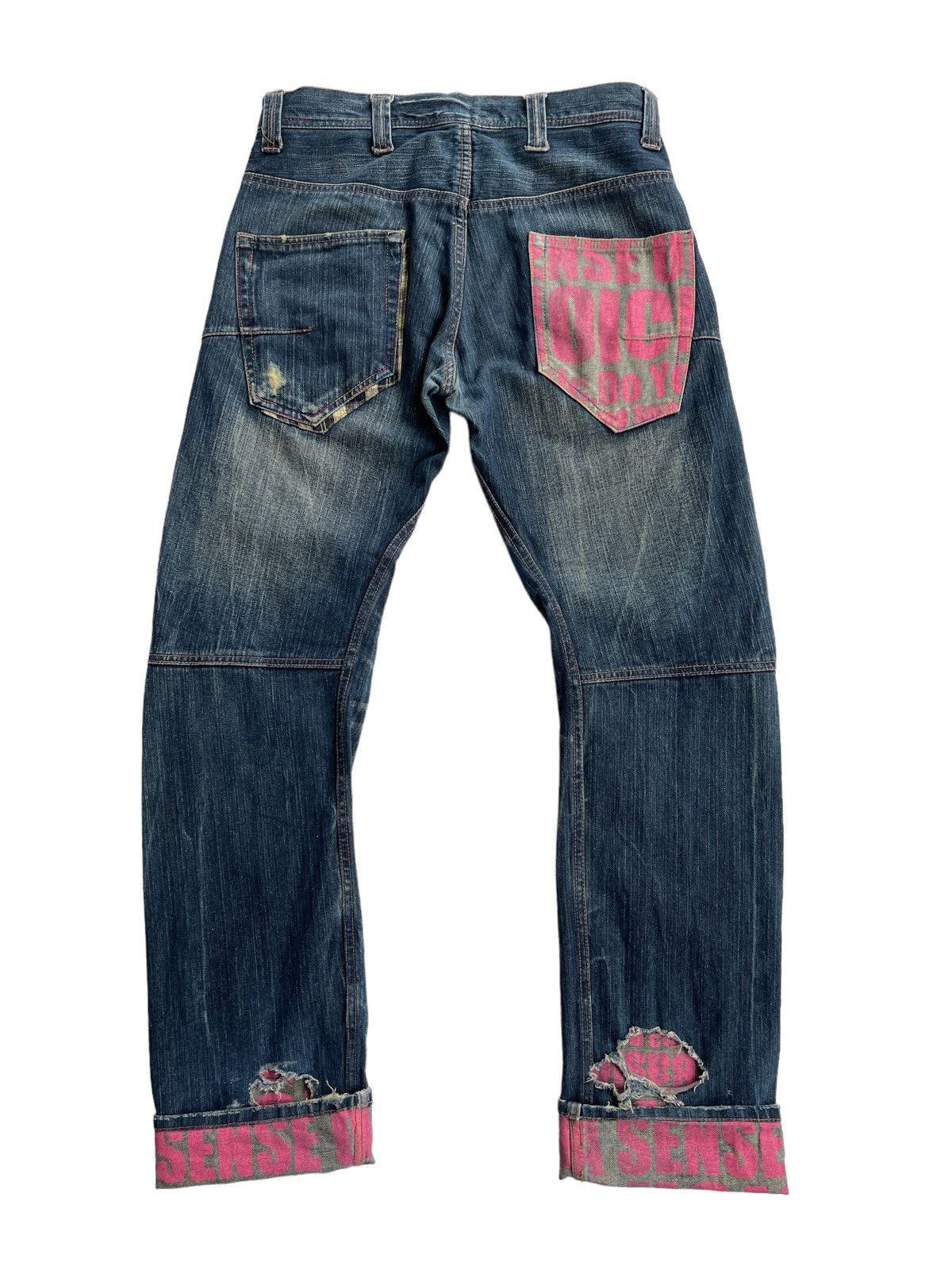 Japanese Brand Dominate Double Waist streetwear Jeans Size US 32 / EU 48 - 2 Thumbnail