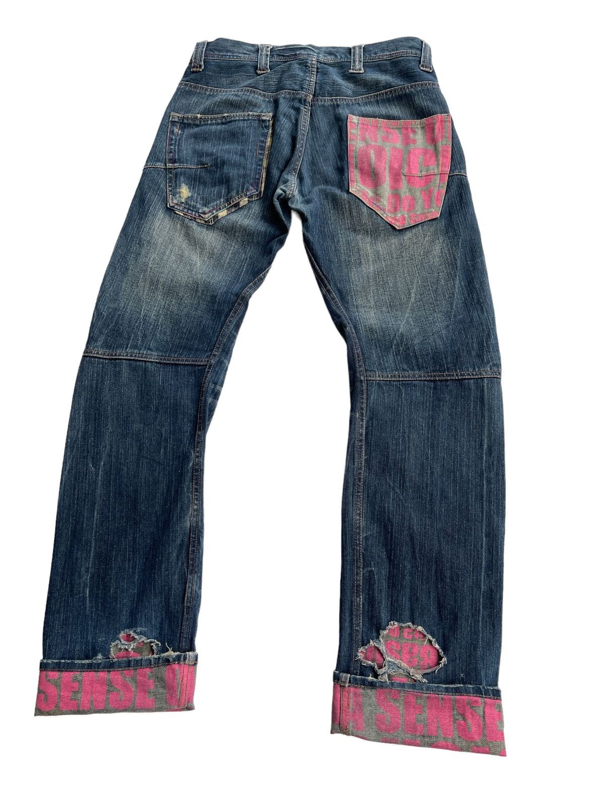 Japanese Brand Dominate Double Waist streetwear Jeans Size US 32 / EU 48 - 7 Thumbnail