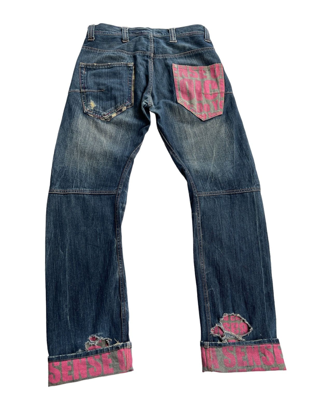 Japanese Brand Dominate Double Waist streetwear Jeans Size US 32 / EU 48 - 8 Thumbnail