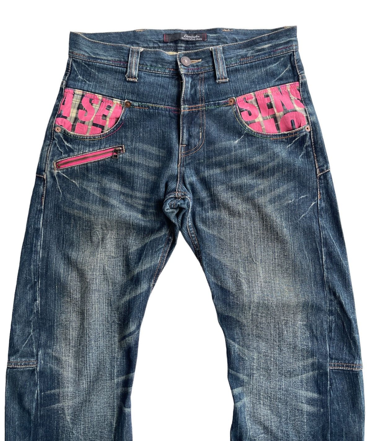 Japanese Brand Dominate Double Waist streetwear Jeans Size US 32 / EU 48 - 5 Thumbnail