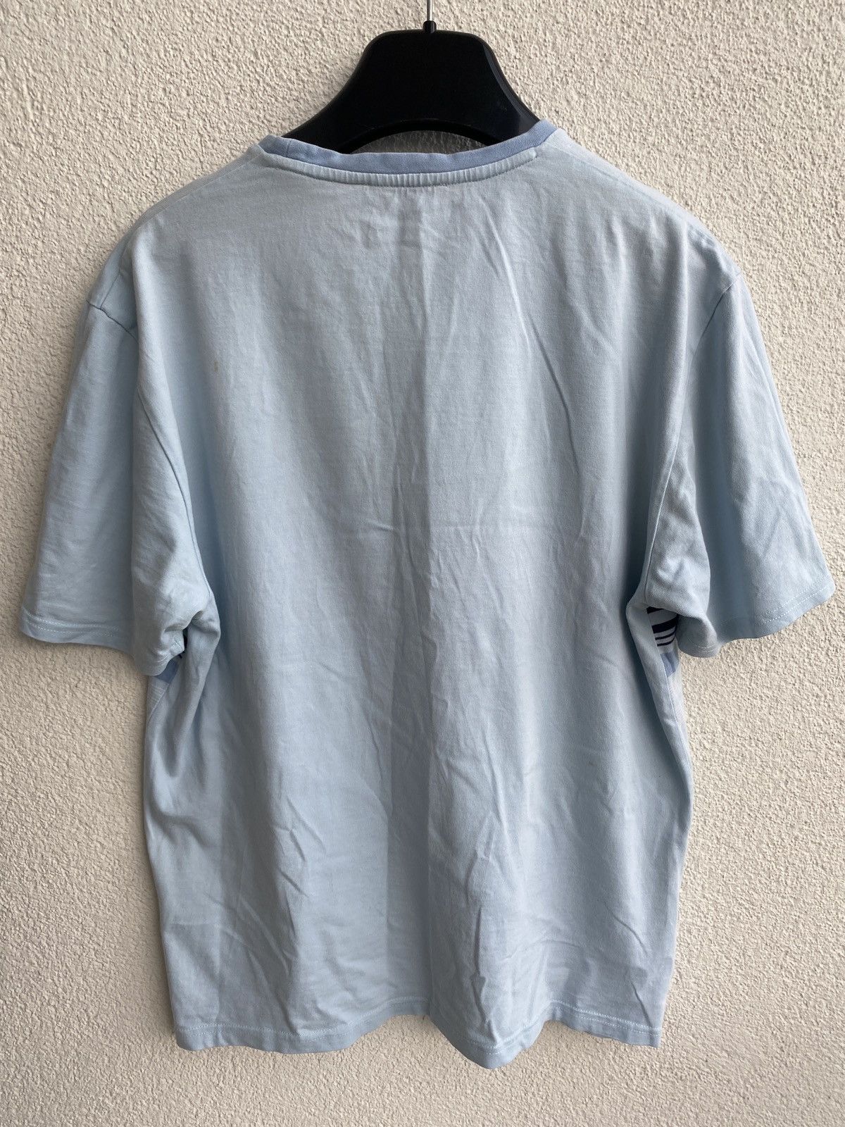 Yves Saint Laurent Blue/Mint YSL T-shirt Yves Saint Laurent t-shirt Size US L / EU 52-54 / 3 - 6 Thumbnail