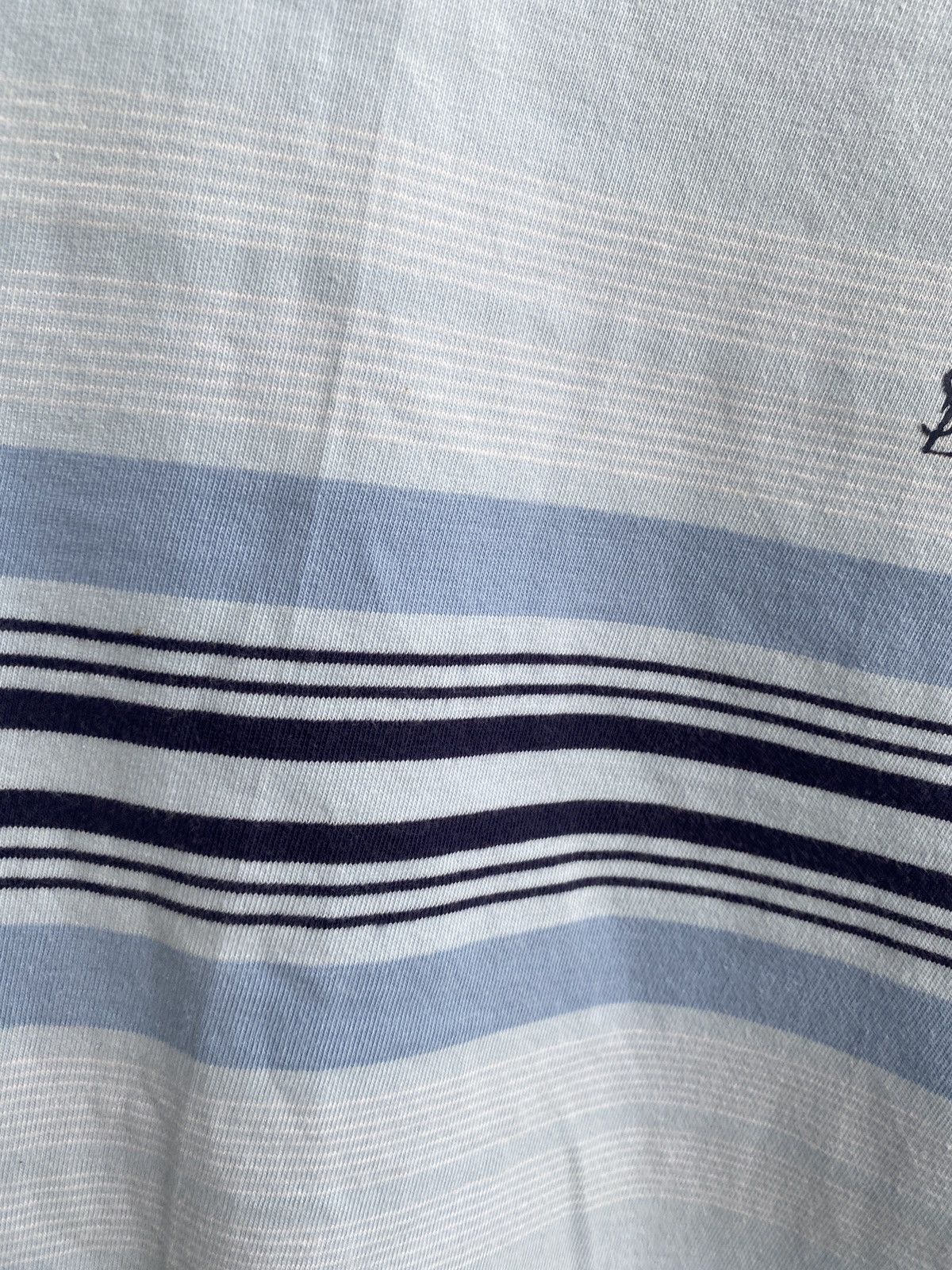 Yves Saint Laurent Blue/Mint YSL T-shirt Yves Saint Laurent t-shirt Size US L / EU 52-54 / 3 - 8 Thumbnail