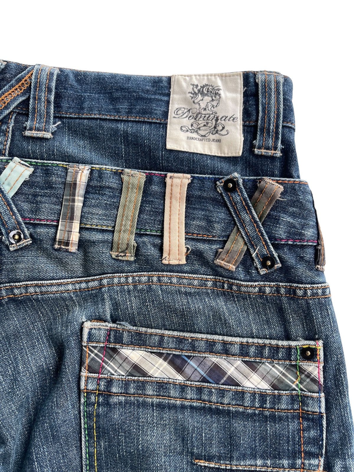 Japanese Brand Dominate Double Waist Streetwear Jeans Size US 32 / EU 48 - 10 Thumbnail