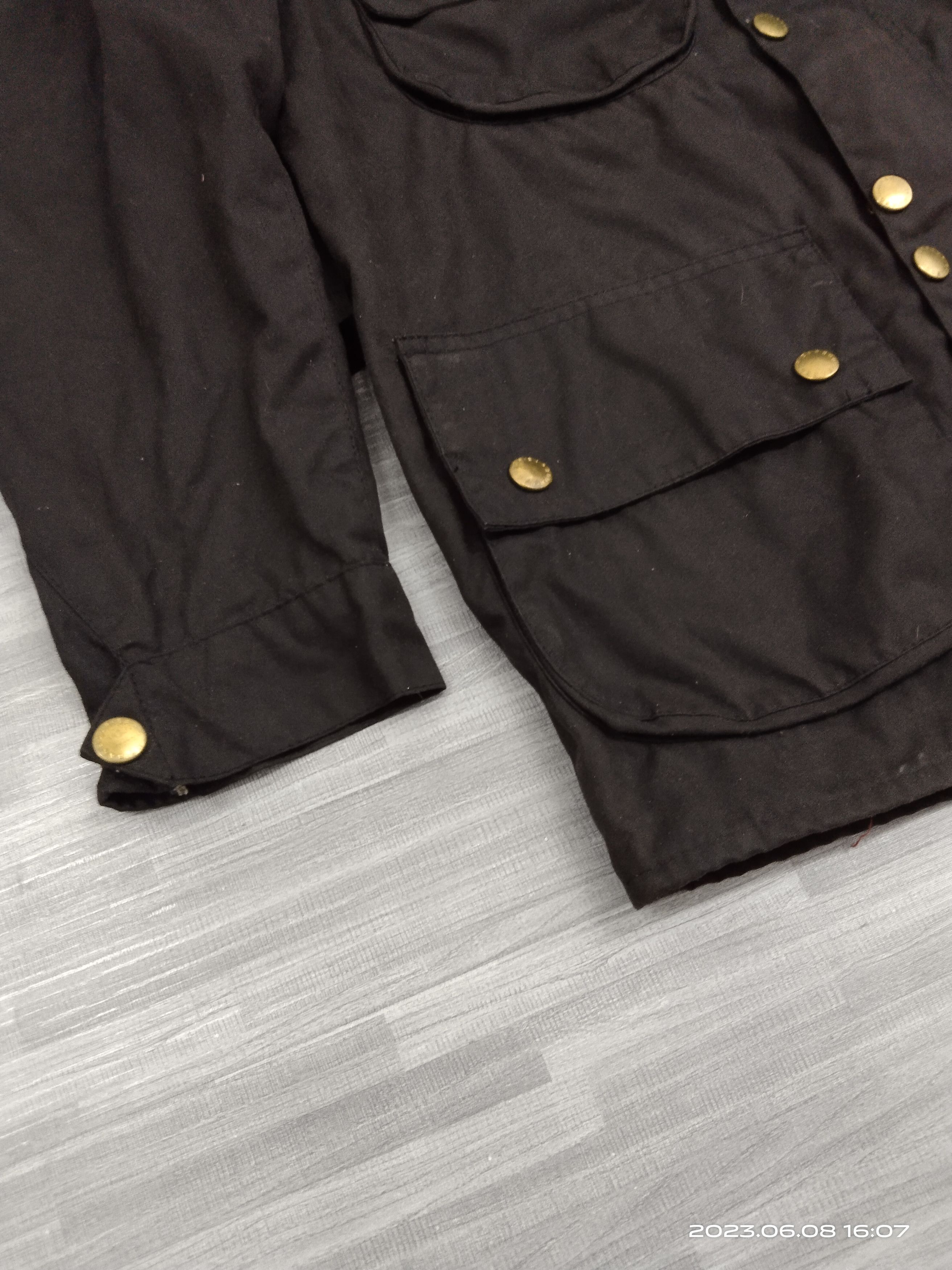 Barbour BARBOUR BLACK WAXED INTERNATIONAL MADE IN ENGLAND JACKET Size US M / EU 48-50 / 2 - 6 Thumbnail
