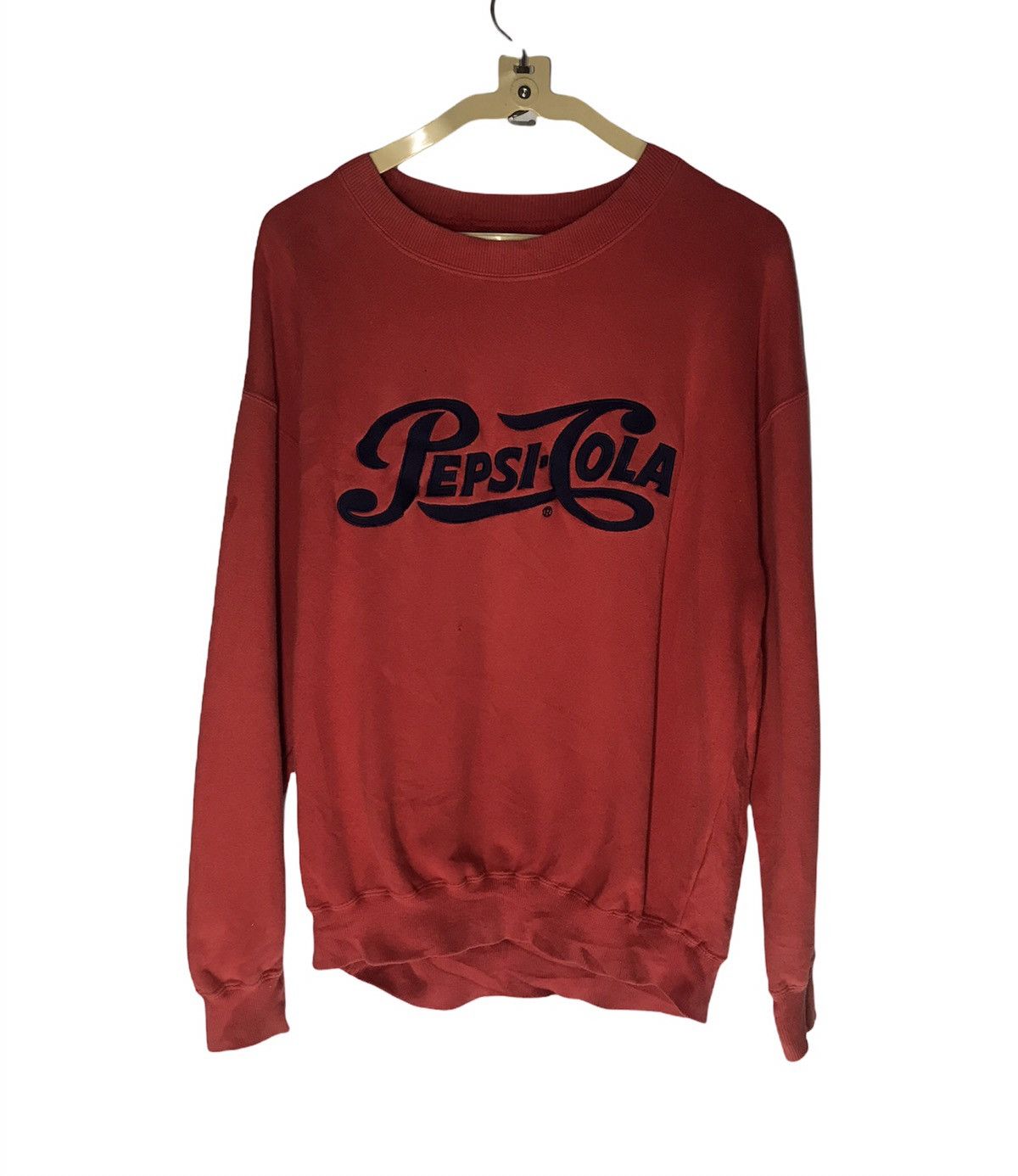 Pepsi Pepsi-cola spellout crewncek sweatshirt Size US L / EU 52-54 / 3 - 1 Thumbnail