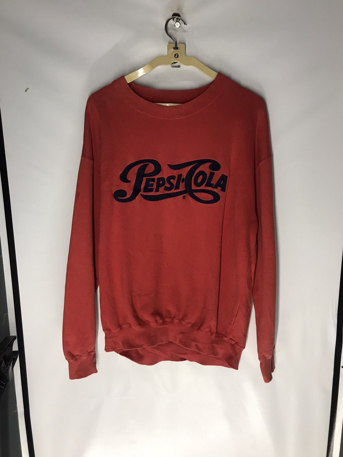 Pepsi Pepsi-cola spellout crewncek sweatshirt Size US L / EU 52-54 / 3 - 6 Thumbnail