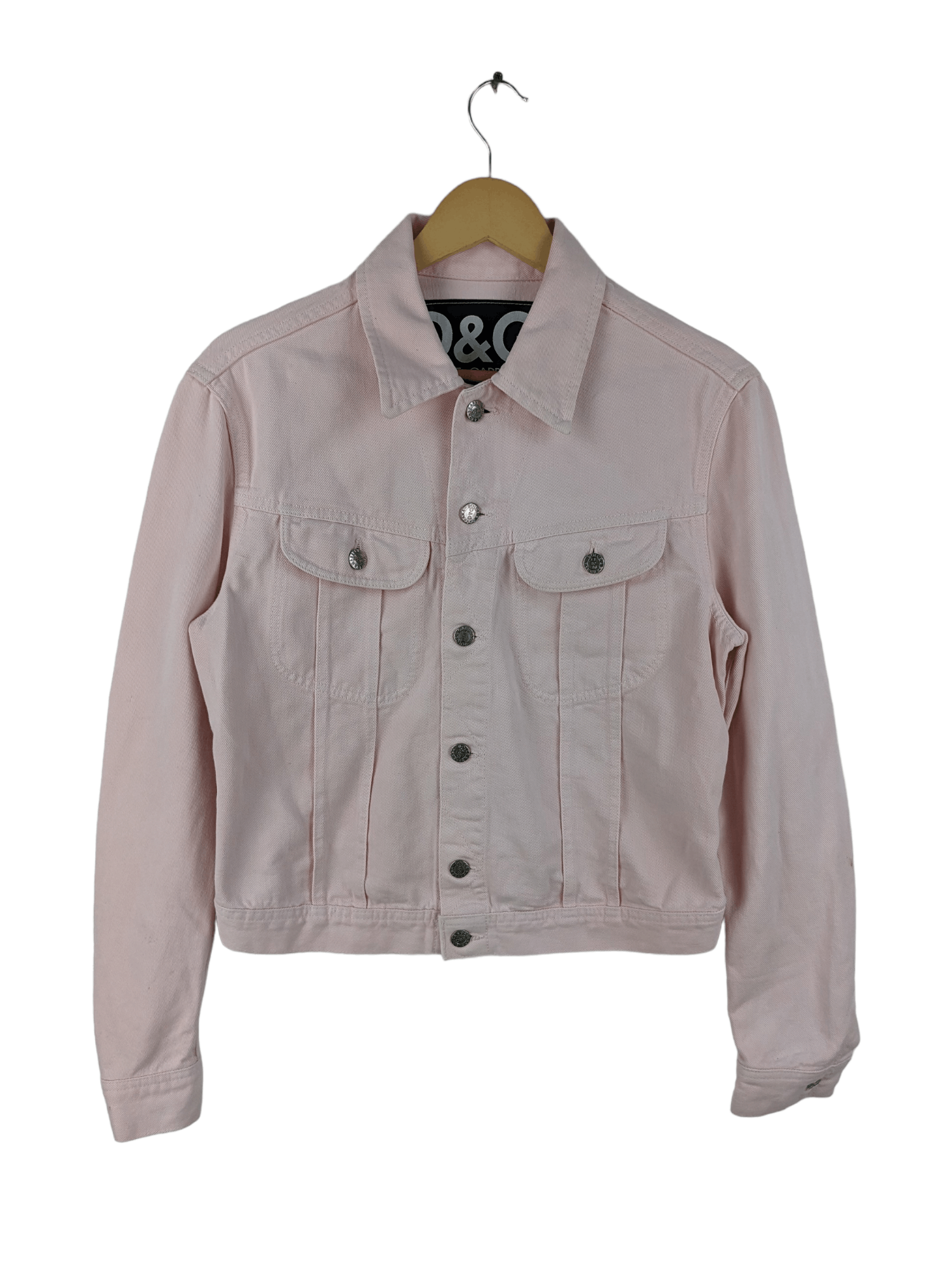 Dolce & Gabbana × Vintage Dolce Gabbana Denim Jacket Cropped Size M / US 6-8 / IT 42-44 - 1 Thumbnail