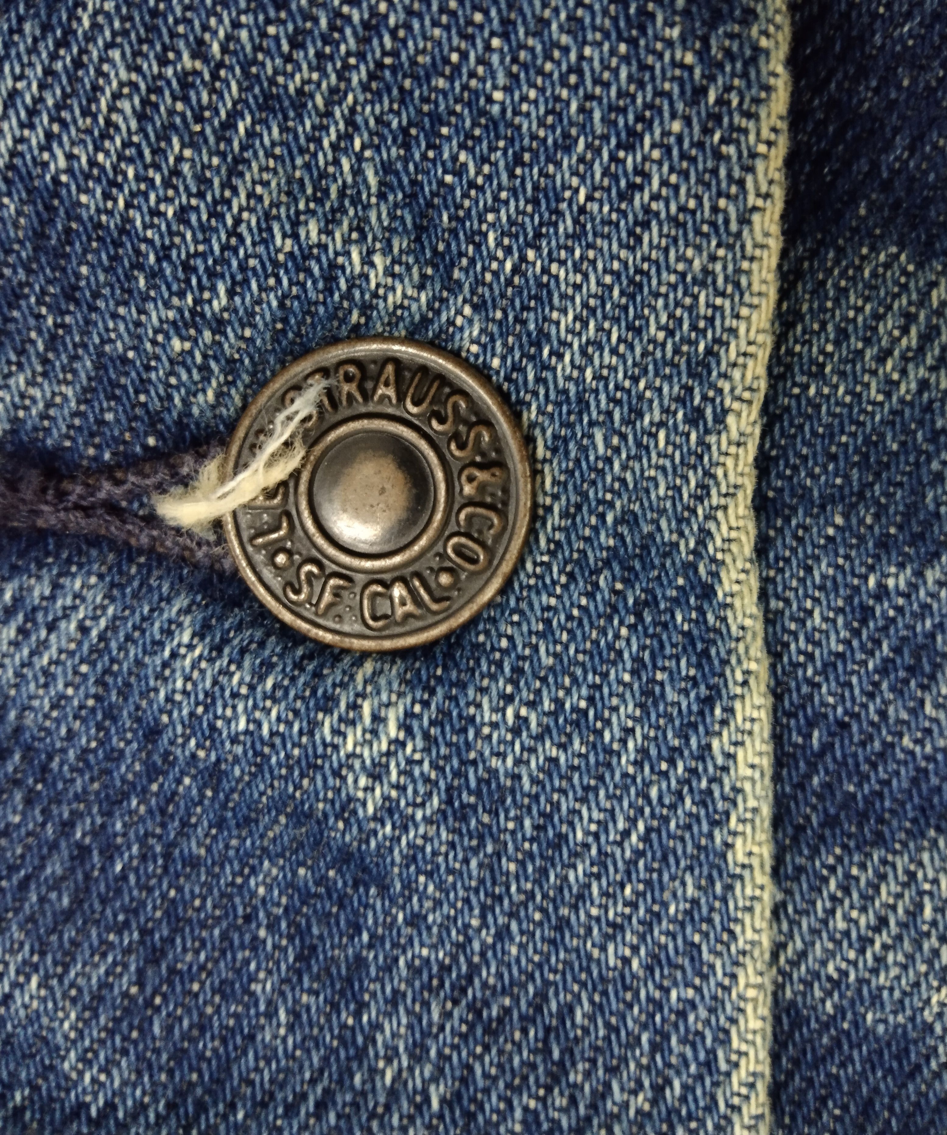 Levi's × Vintage SiCK VINTAGE 90s LEVIS DENIM JACKET Size US L / EU 52-54 / 3 - 7 Thumbnail