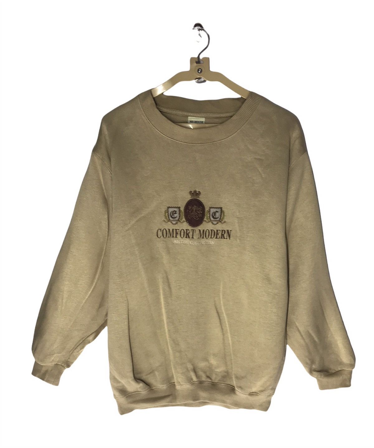 Vintage Vintage spellout “comfort modern “crewneck sweatshirt Size US M / EU 48-50 / 2 - 1 Thumbnail