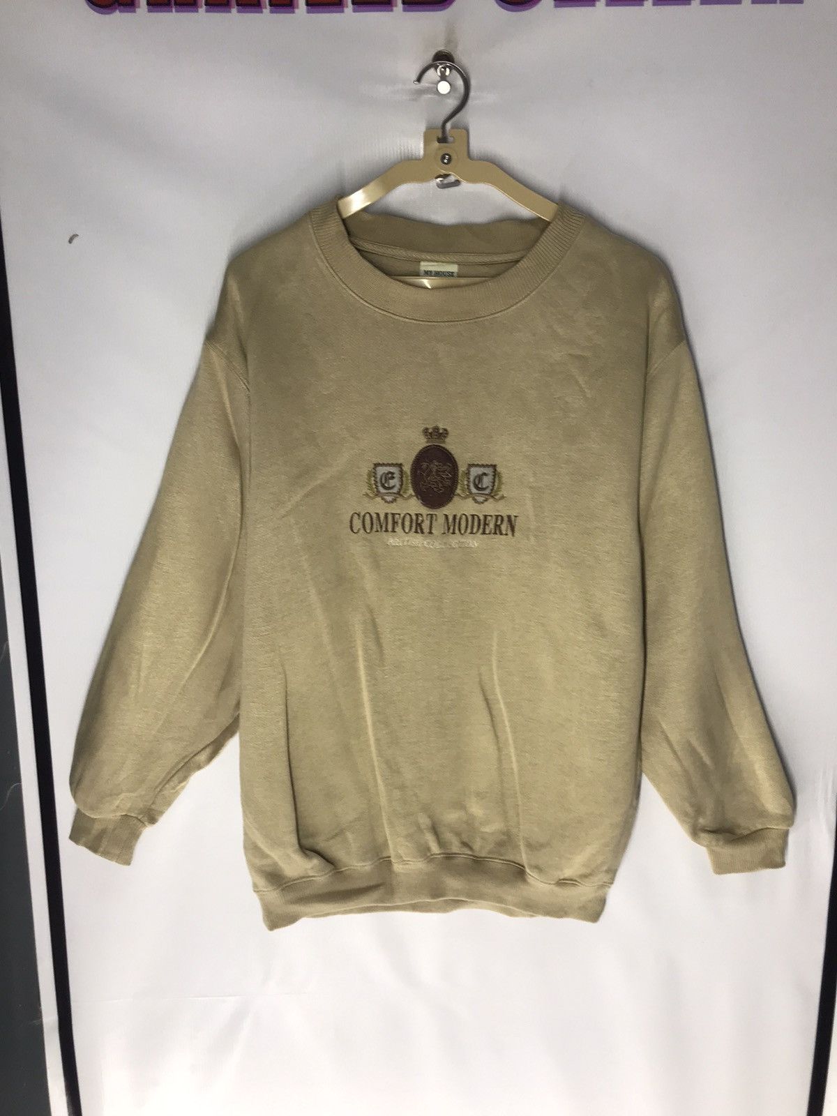 Vintage Vintage spellout “comfort modern “crewneck sweatshirt Size US M / EU 48-50 / 2 - 6 Thumbnail